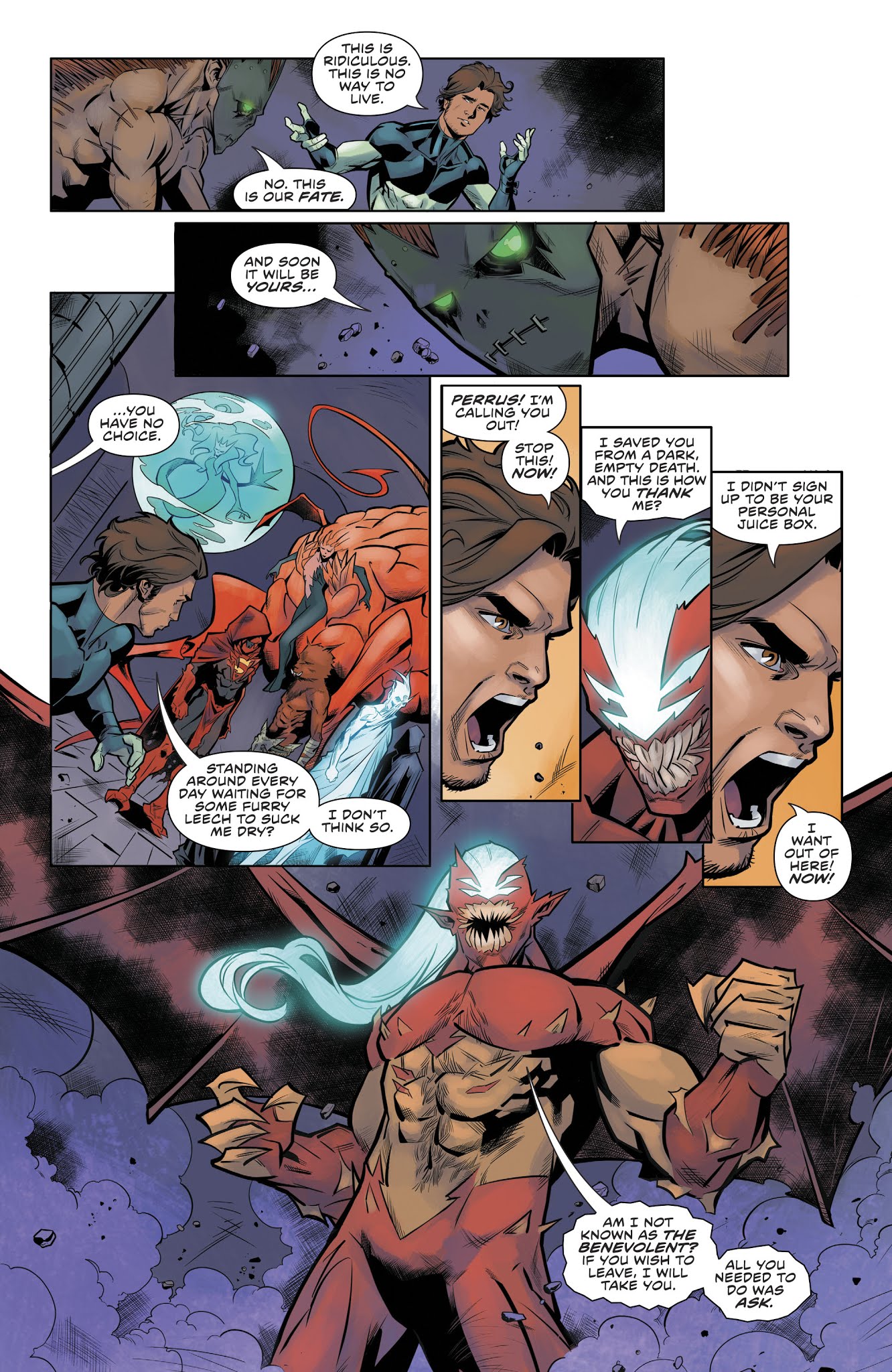 Read online Sideways comic -  Issue #9 - 10
