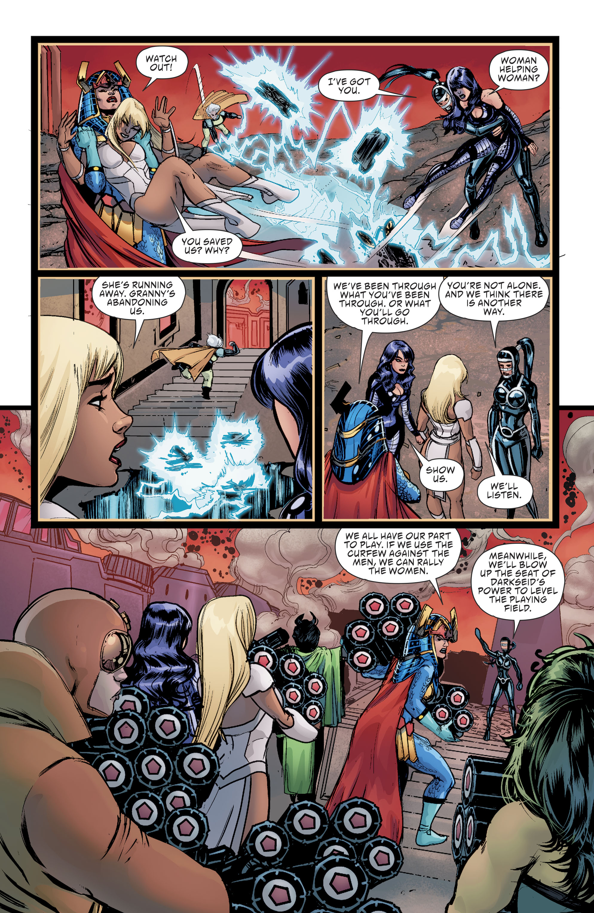 Read online Female Furies comic -  Issue #6 - 16