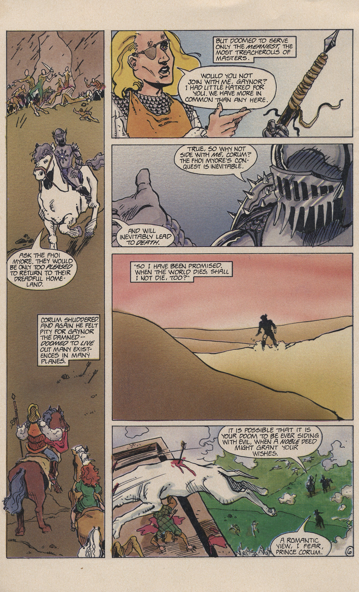 Read online Corum: The Bull and the Spear comic -  Issue #4 - 8