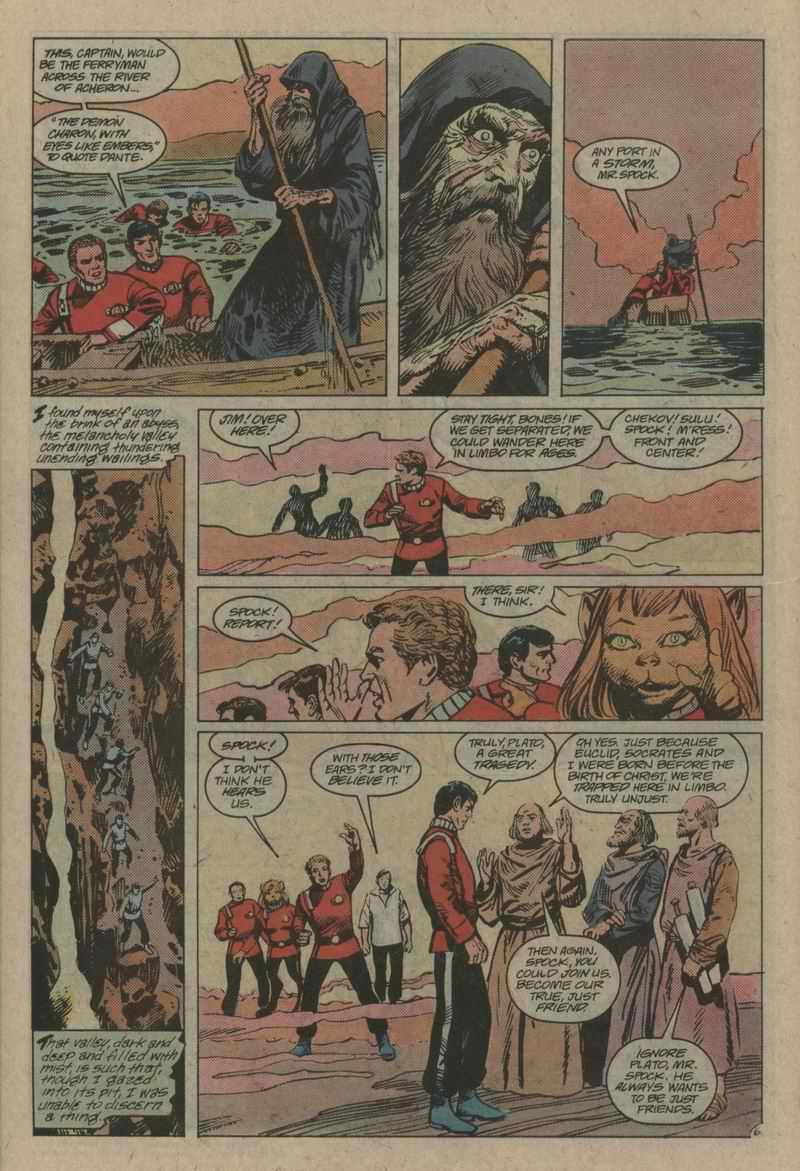 Read online Star Trek (1984) comic -  Issue #52 - 6