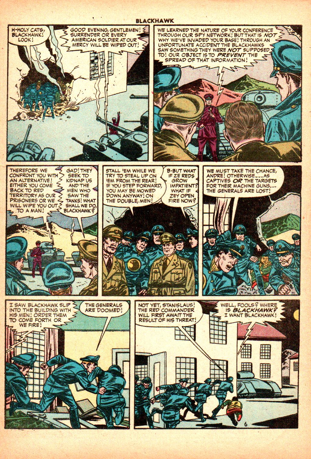 Read online Blackhawk (1957) comic -  Issue #106 - 8