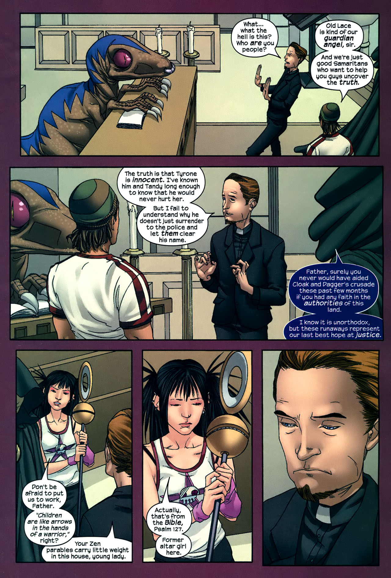 Read online Runaways (2005) comic - Issue #10.