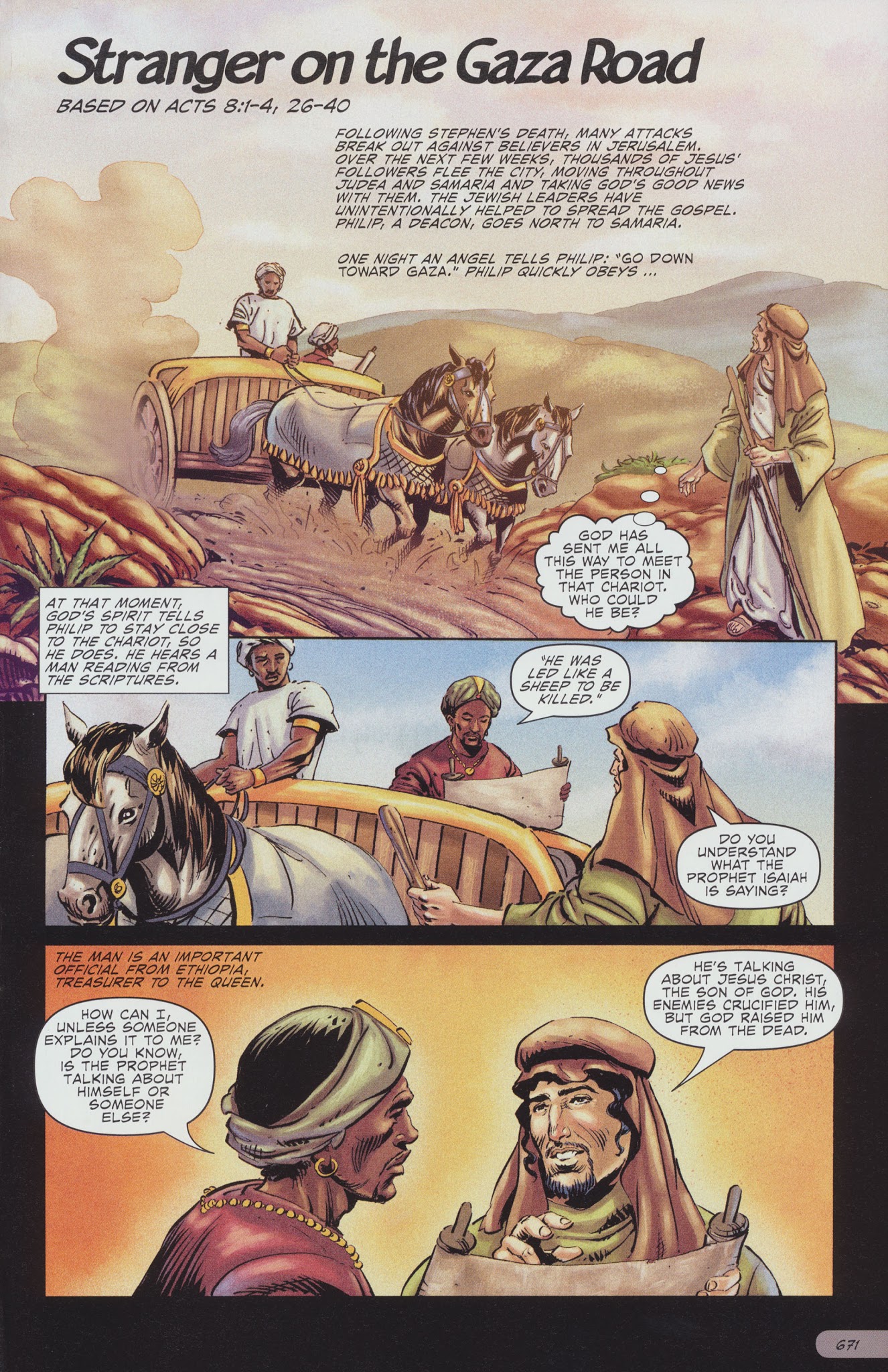 Read online The Action Bible comic -  Issue # TPB 2 - 294