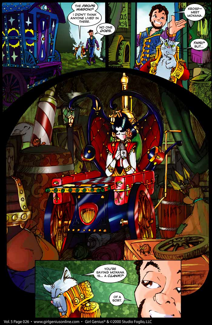Read online Girl Genius (2002) comic -  Issue #5 - 26
