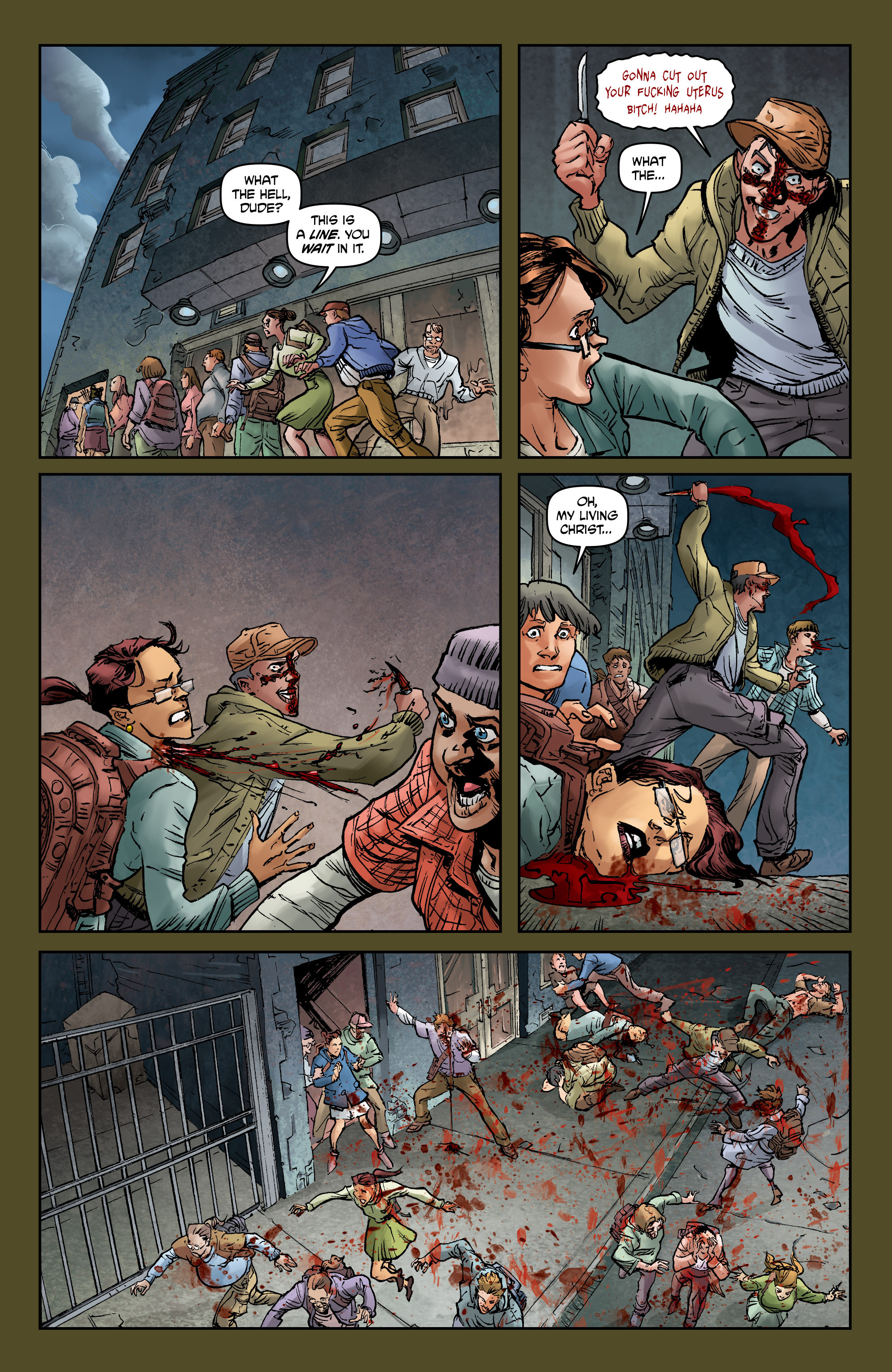 Read online Crossed: Badlands comic -  Issue #91 - 9