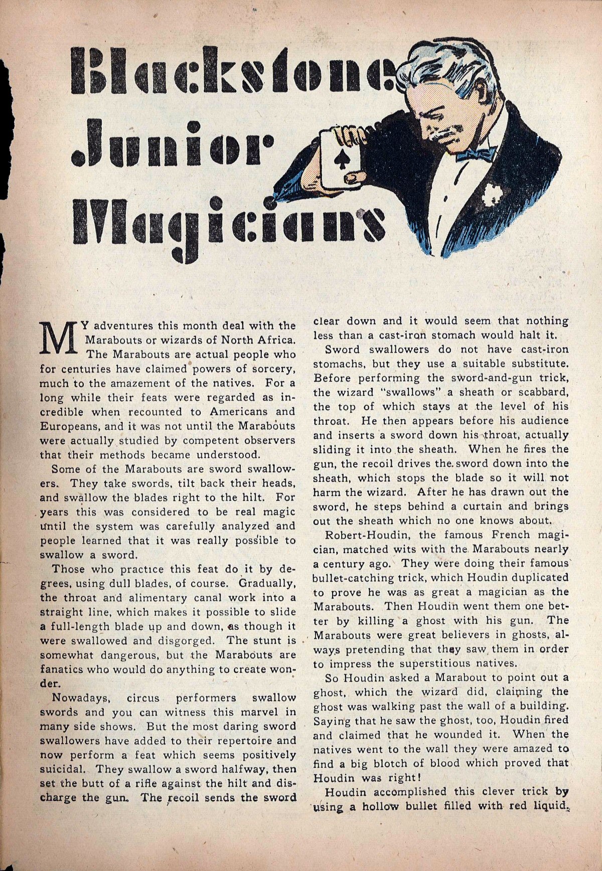 Read online Super-Magician Comics comic -  Issue #20 - 55
