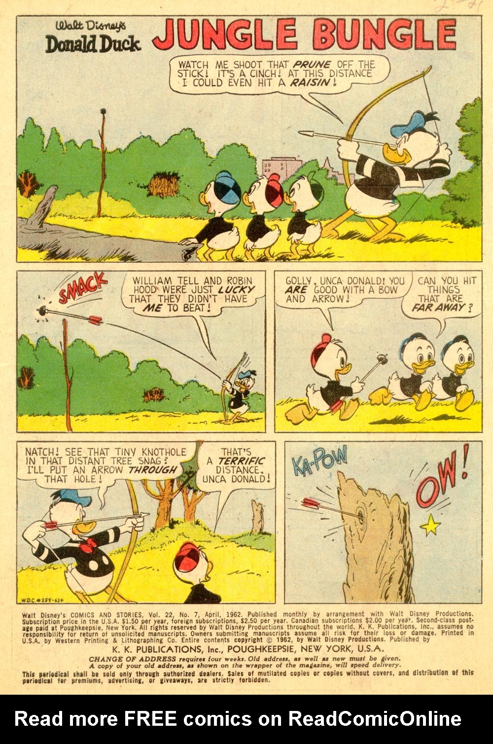 Read online Walt Disney's Comics and Stories comic -  Issue #259 - 2