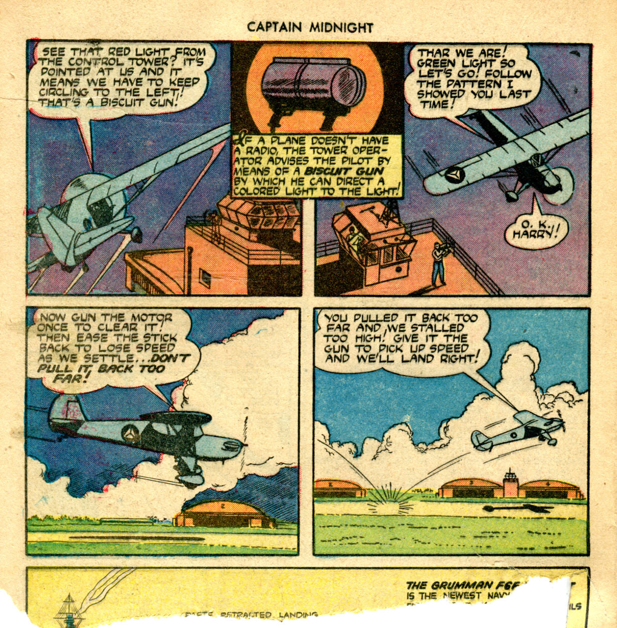 Read online Captain Midnight (1942) comic -  Issue #18 - 36