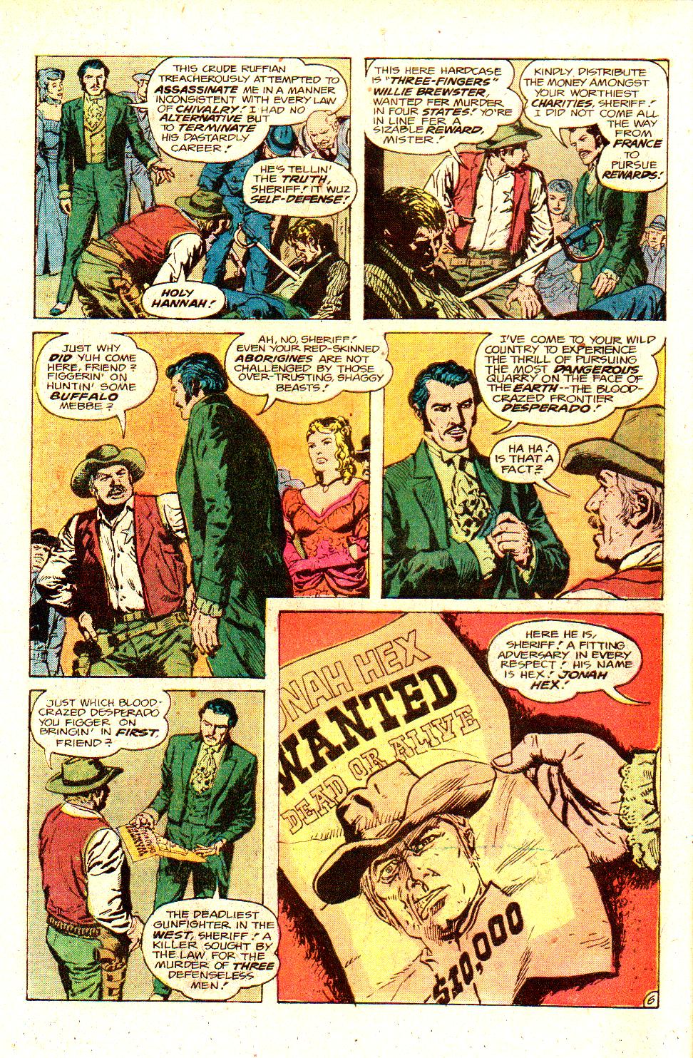 Read online Jonah Hex (1977) comic -  Issue #7 - 10