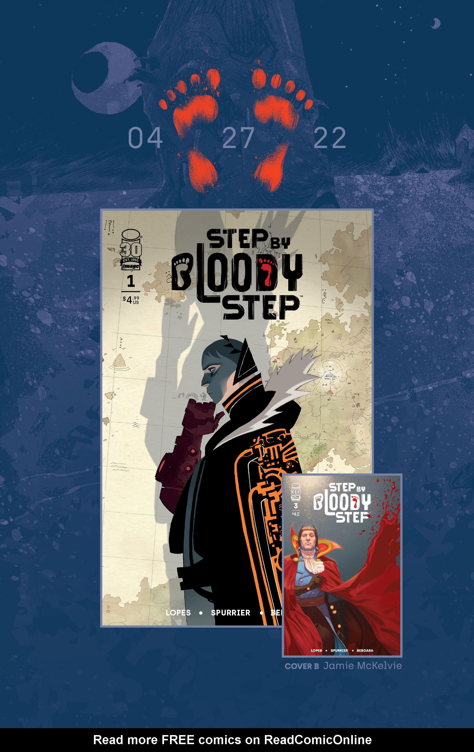 Read online Step by Bloody Step comic -  Issue #2 - 42