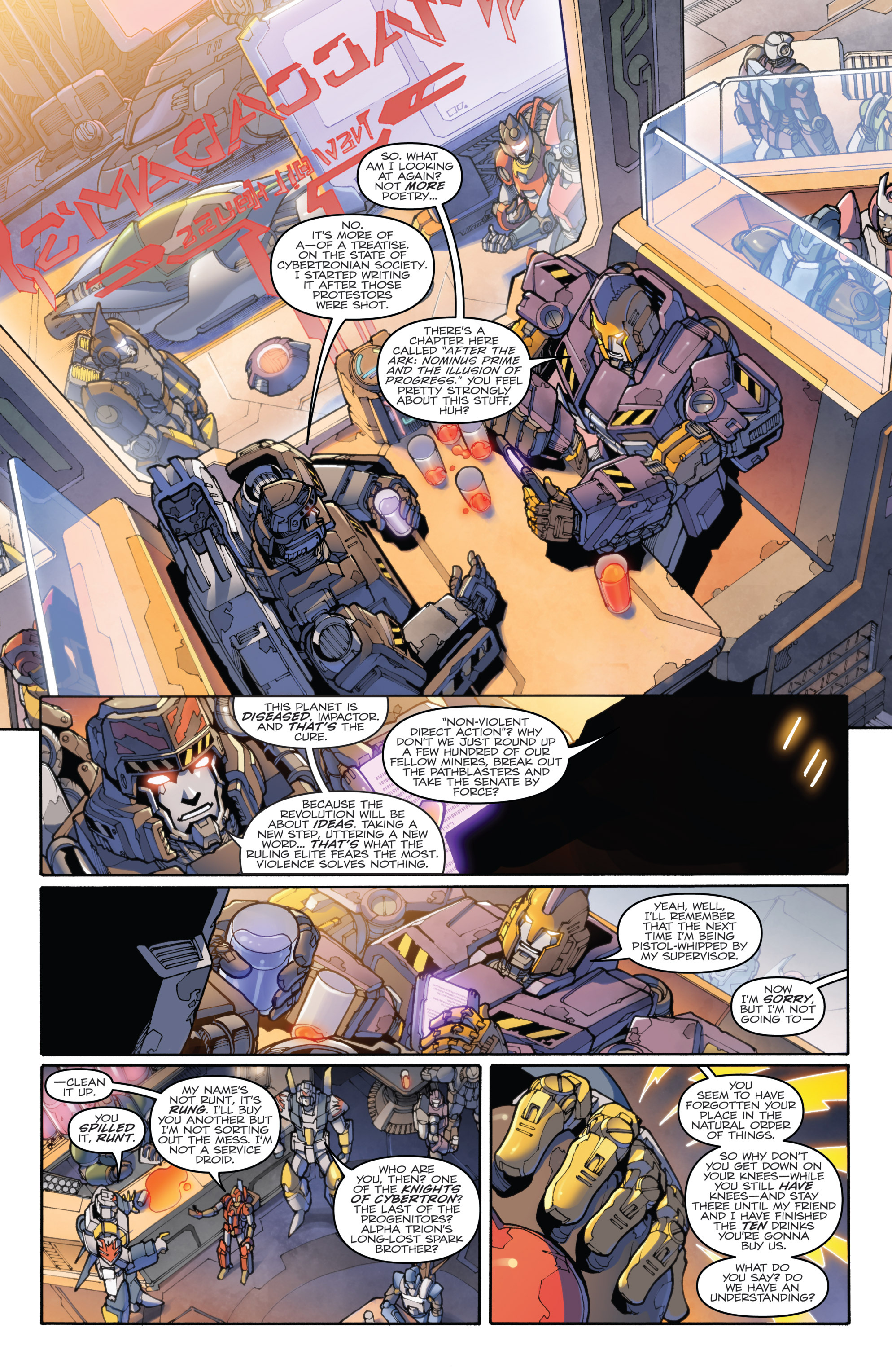 Read online The Transformers: More Than Meets The Eye comic -  Issue #37 - 18