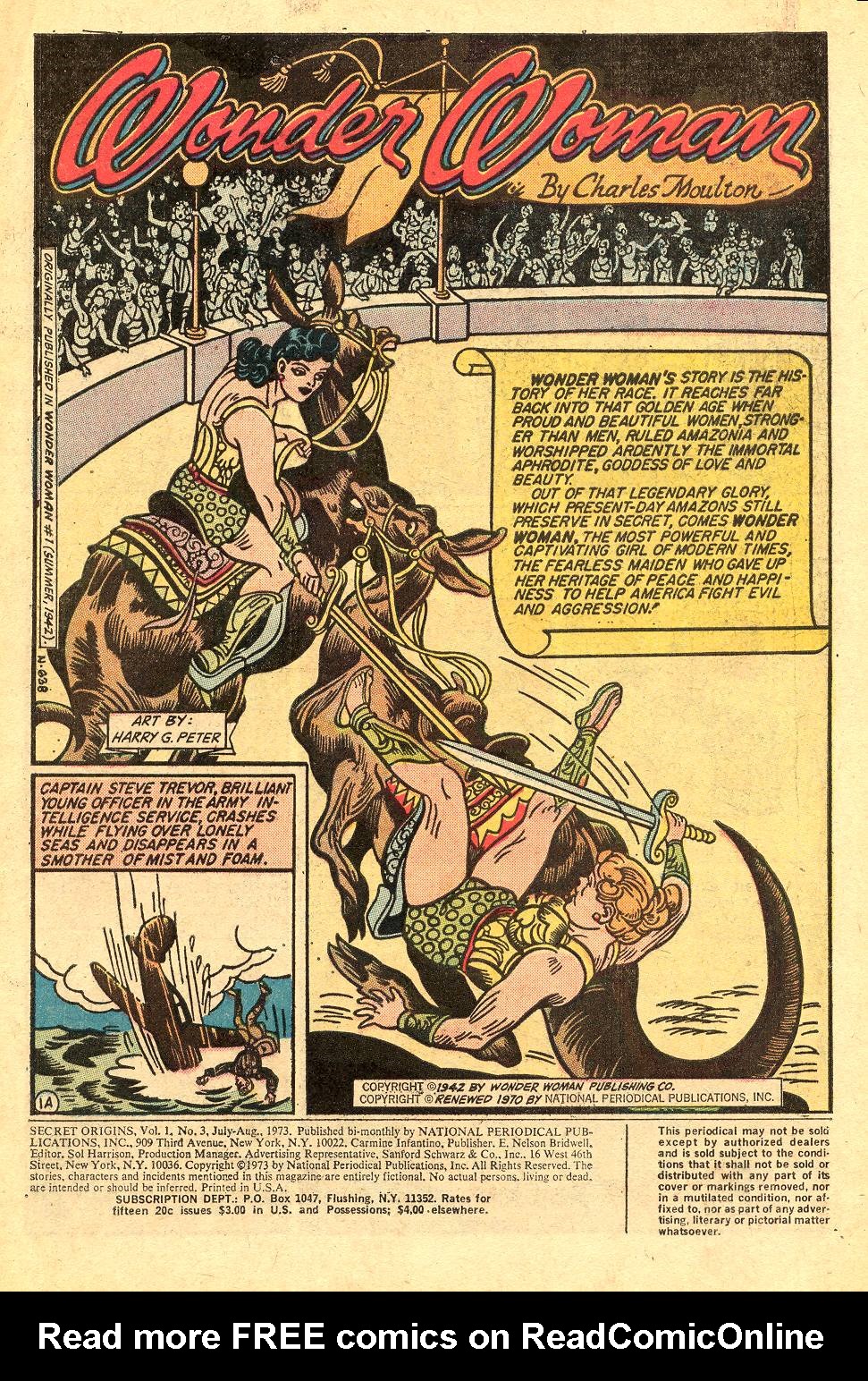 Read online Secret Origins (1973) comic -  Issue #3 - 3