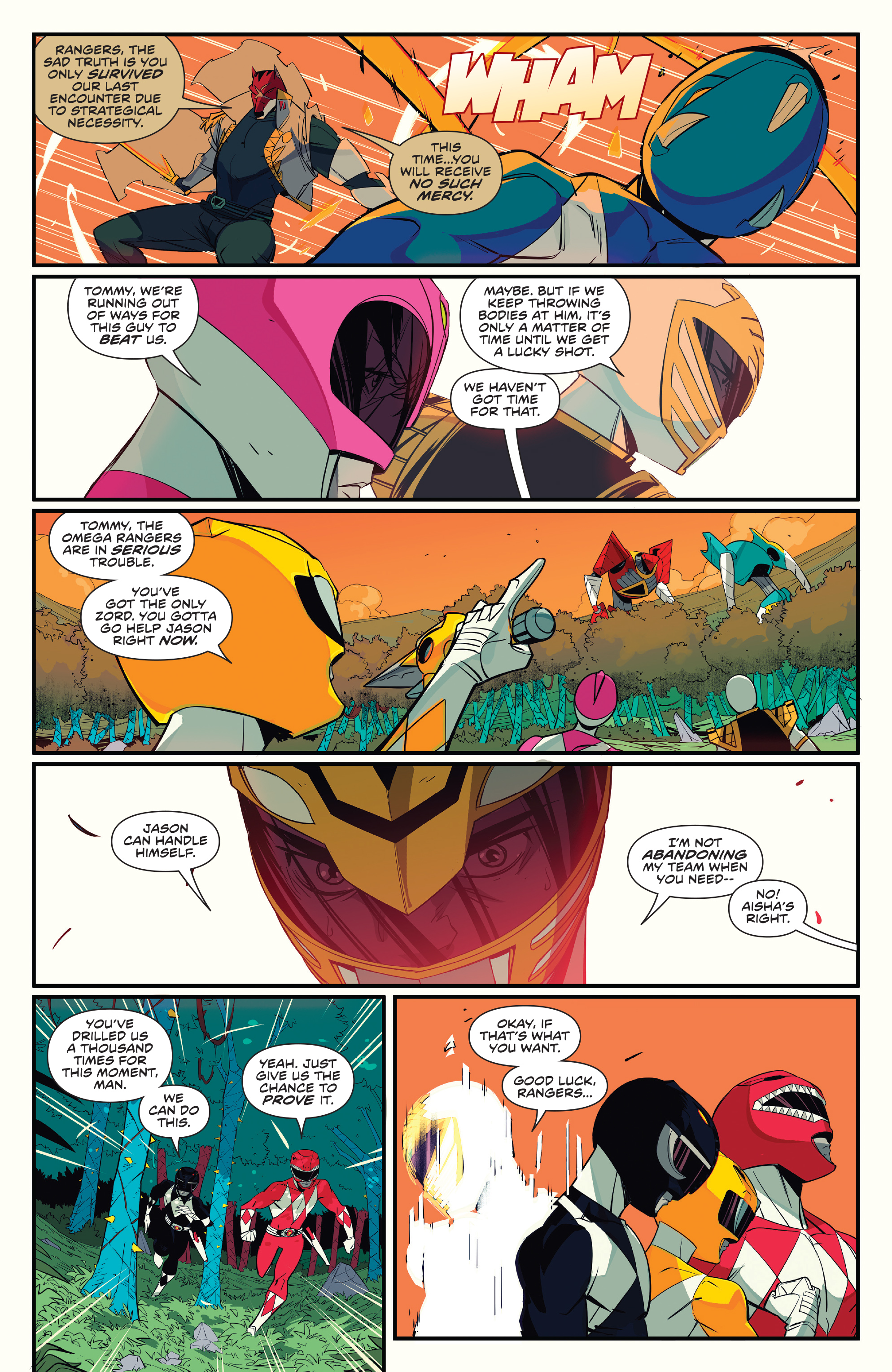 Read online Mighty Morphin Power Rangers comic -  Issue #50 - 7