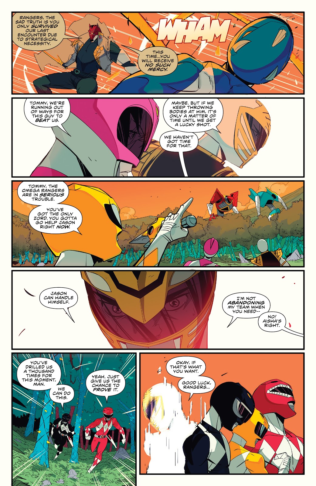 Mighty Morphin Power Rangers issue 50 - Page 7