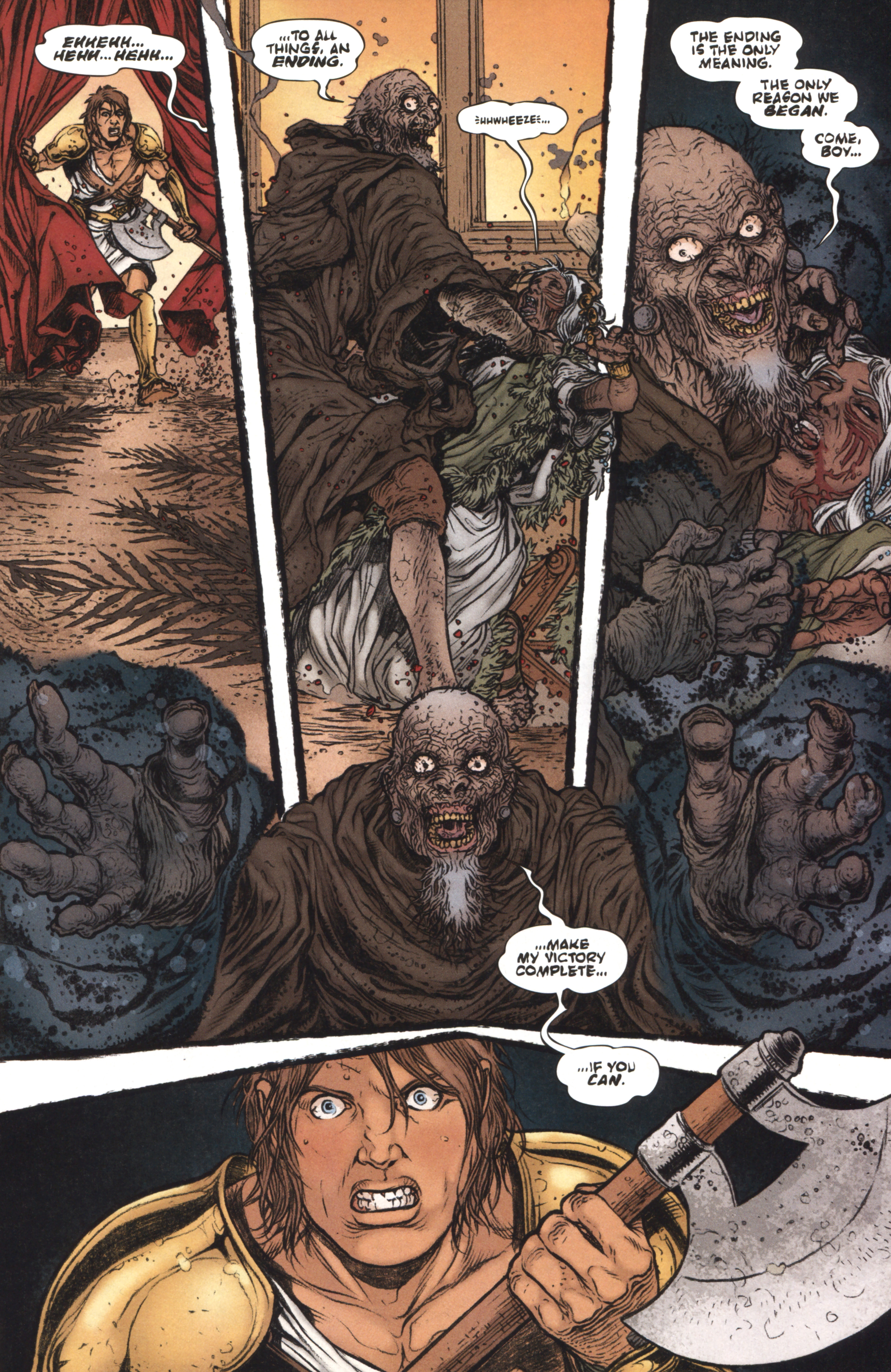 Read online Book of Death: Legends of the Geomancer comic -  Issue #4 - 16