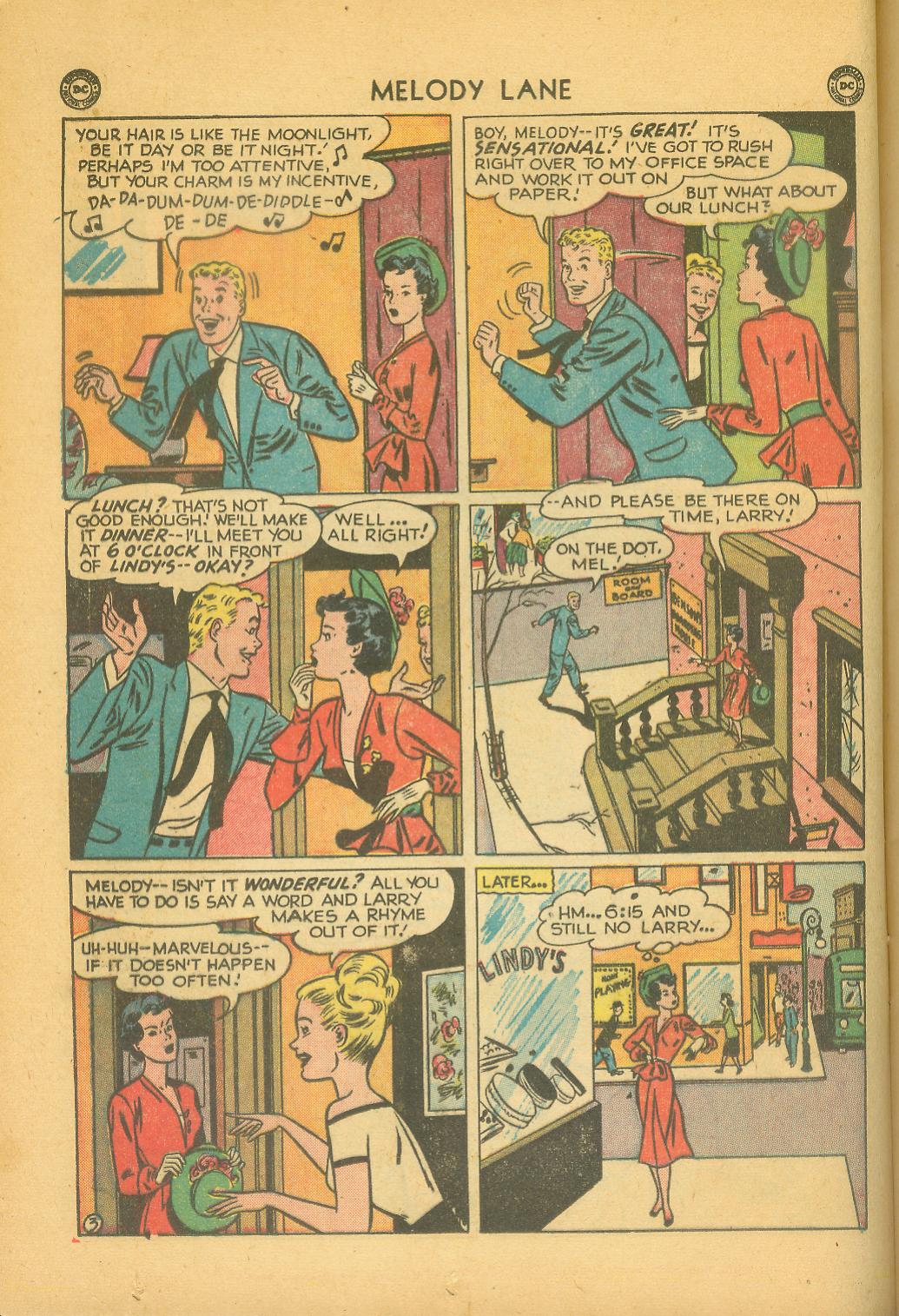 Read online Miss Melody Lane of Broadway comic -  Issue #1 - 16