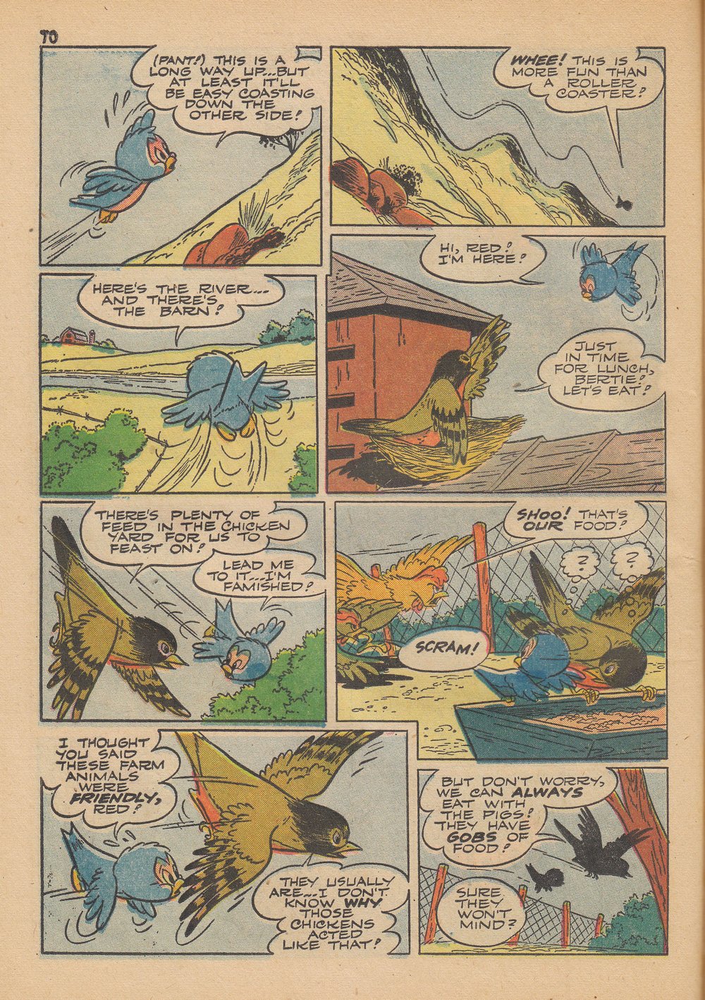 Read online Tom and Jerry's Summer Fun comic -  Issue #1 - 72