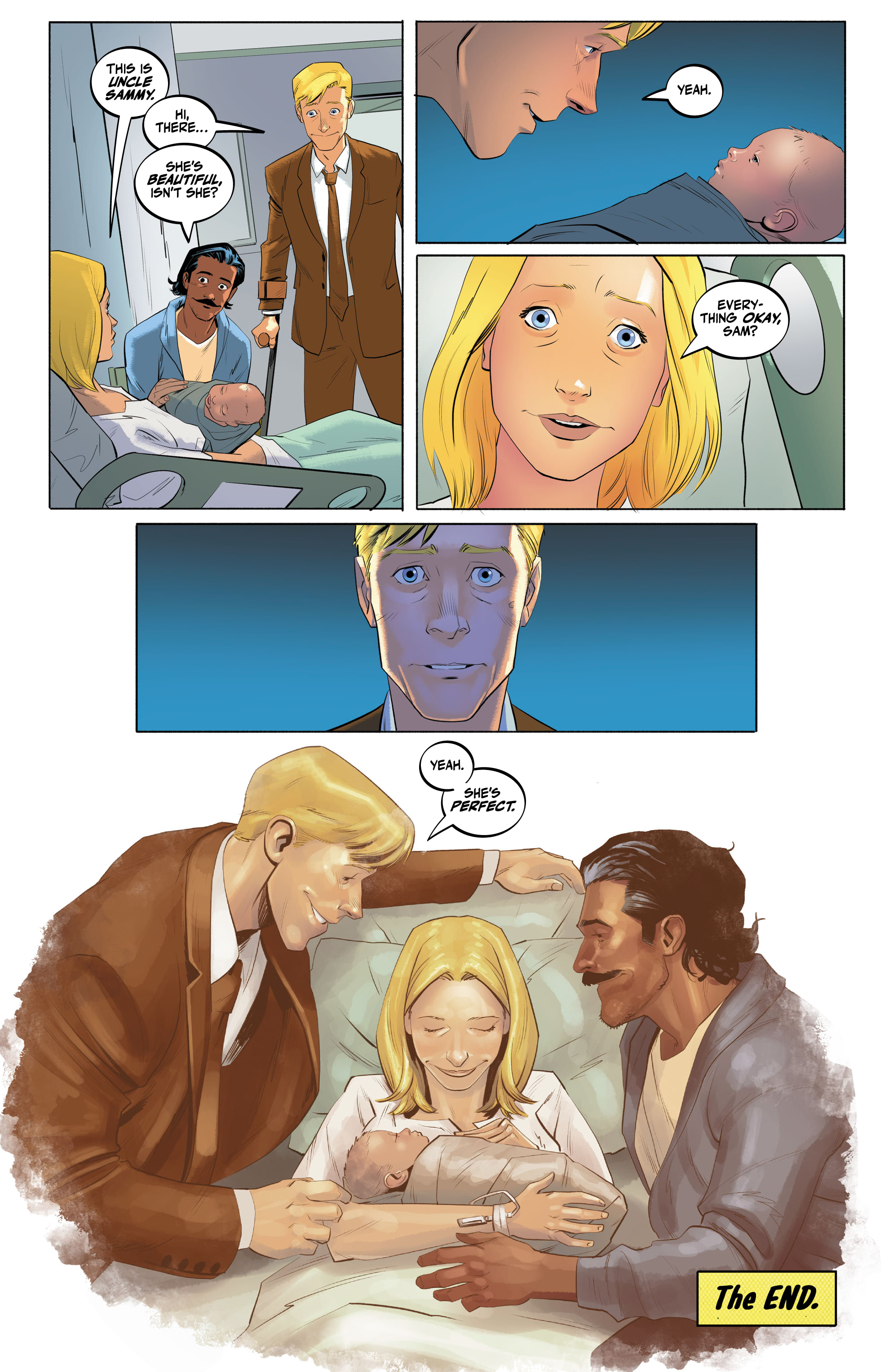 Read online The Blue Flame comic -  Issue #10 - 25