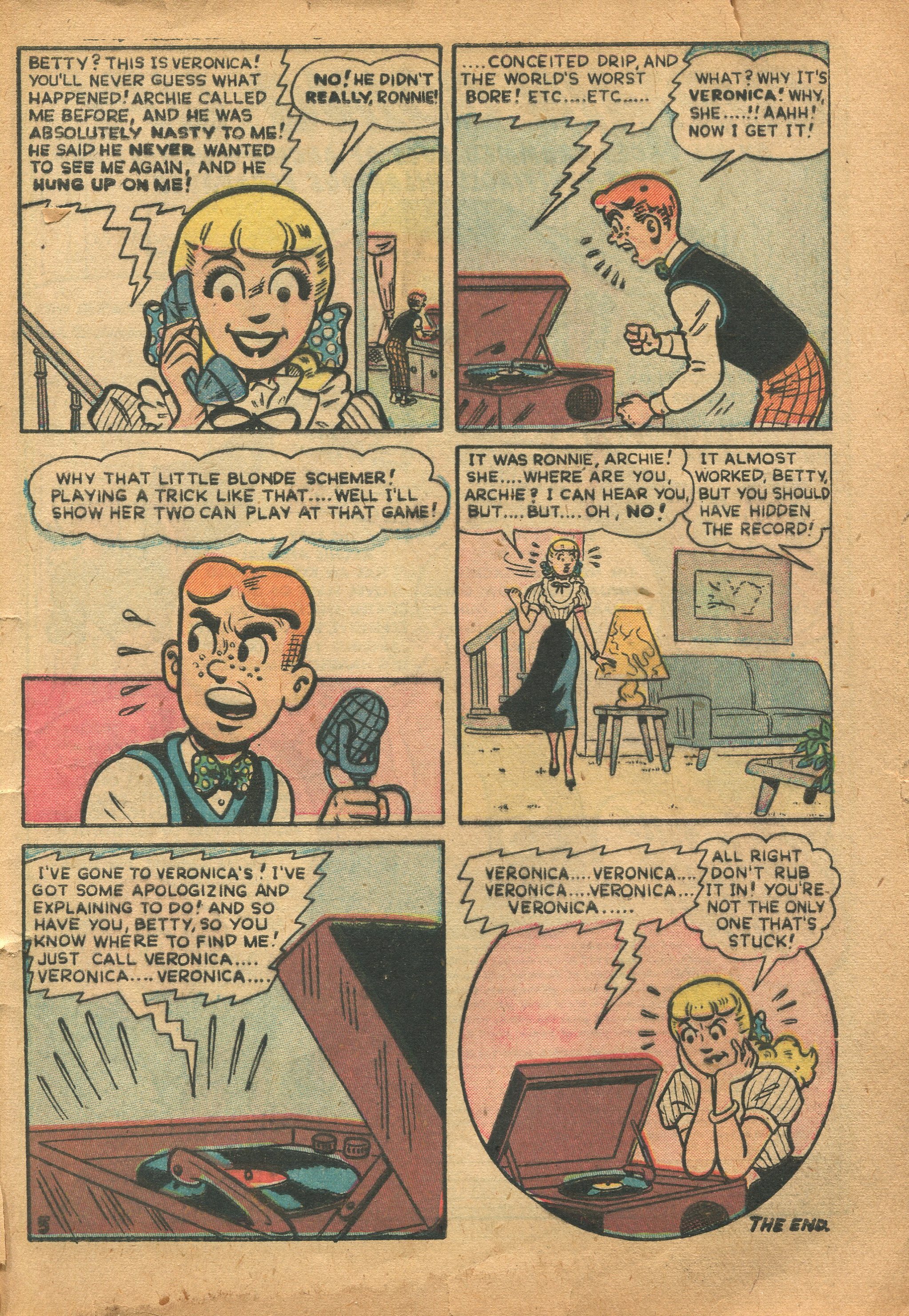 Read online Archie's Girls Betty and Veronica comic -  Issue #6 - 7