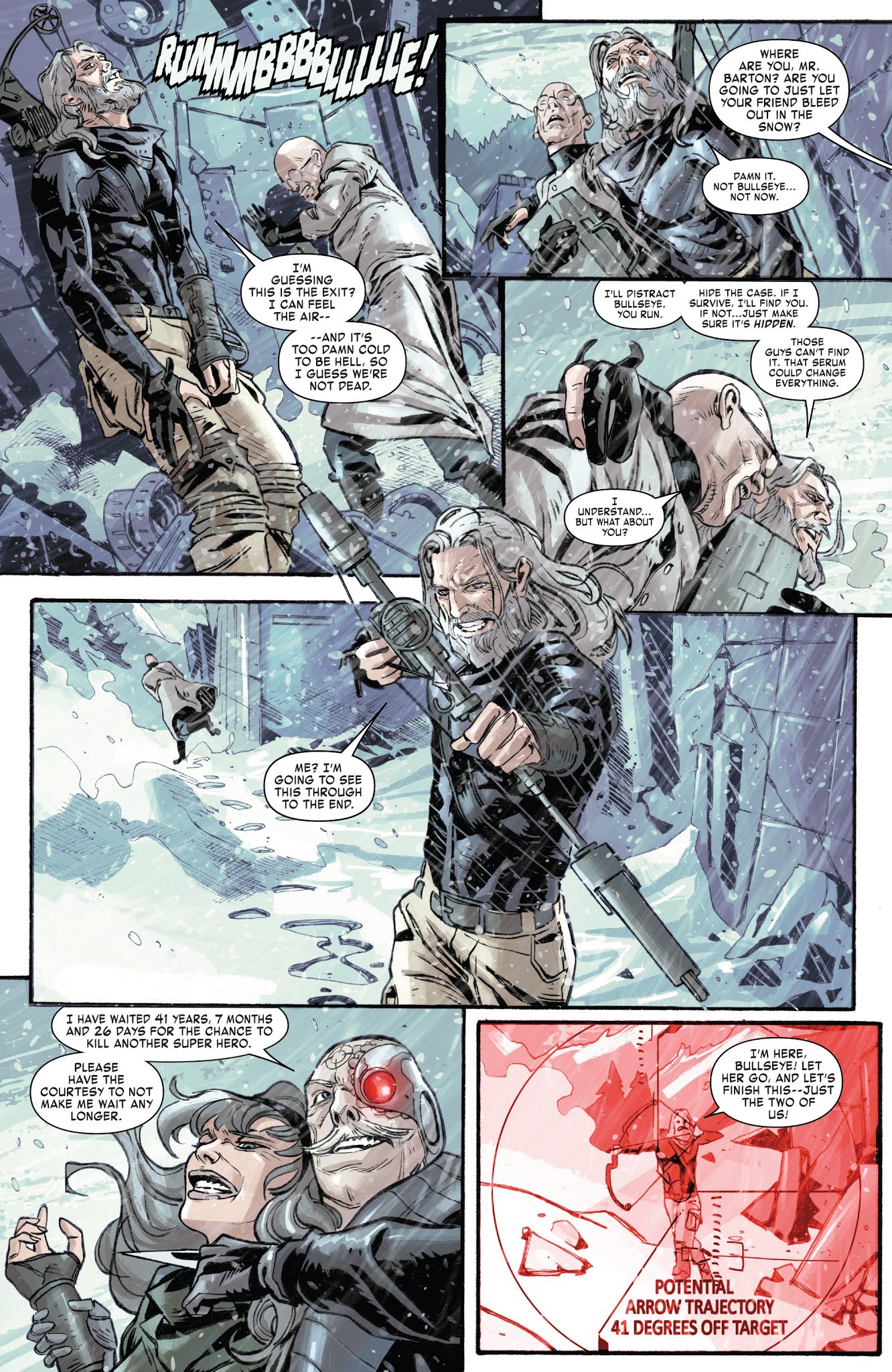 Read online Old Man Hawkeye comic -  Issue #12 - 16