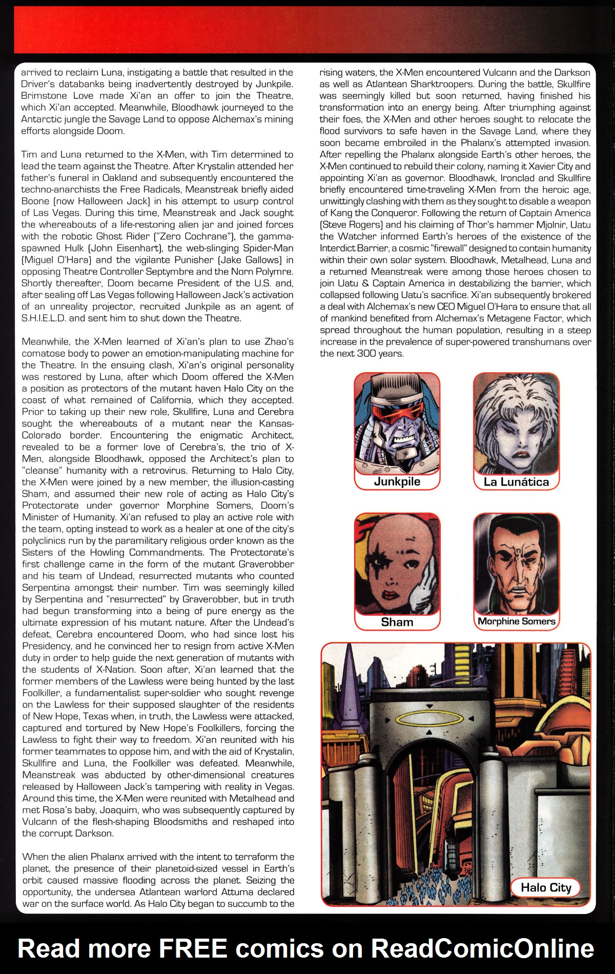 Read online Marvel Legacy:  The 1990's Handbook comic -  Issue # Full - 64