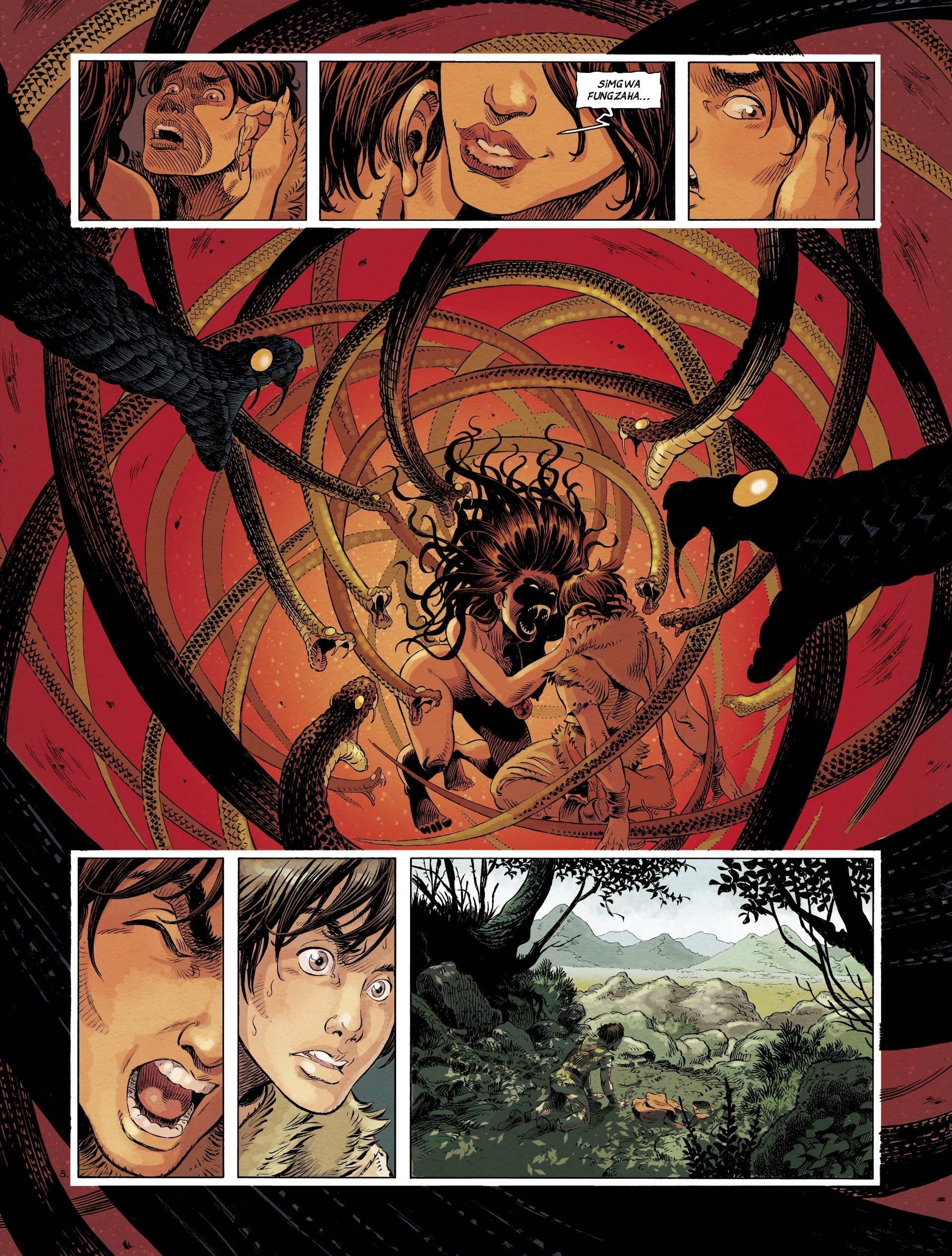 Read online Layla: A Tale of the Scarlet Swamp comic -  Issue # TPB - 9