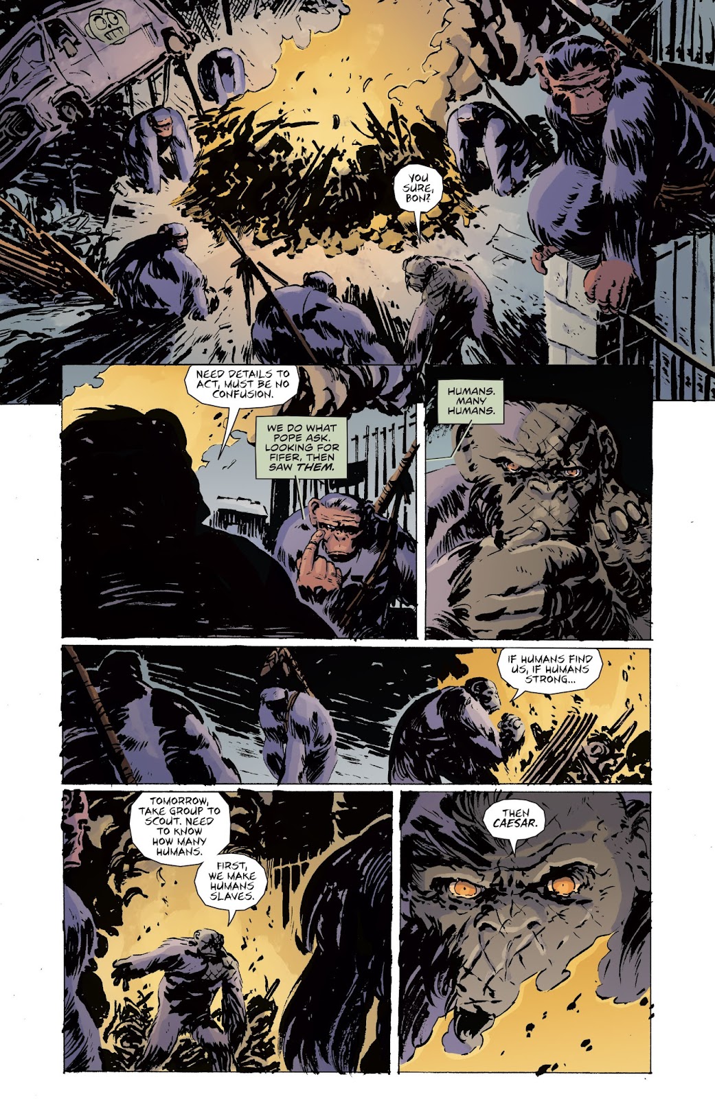 Dawn of the Planet of the Apes issue TPB - Page 89