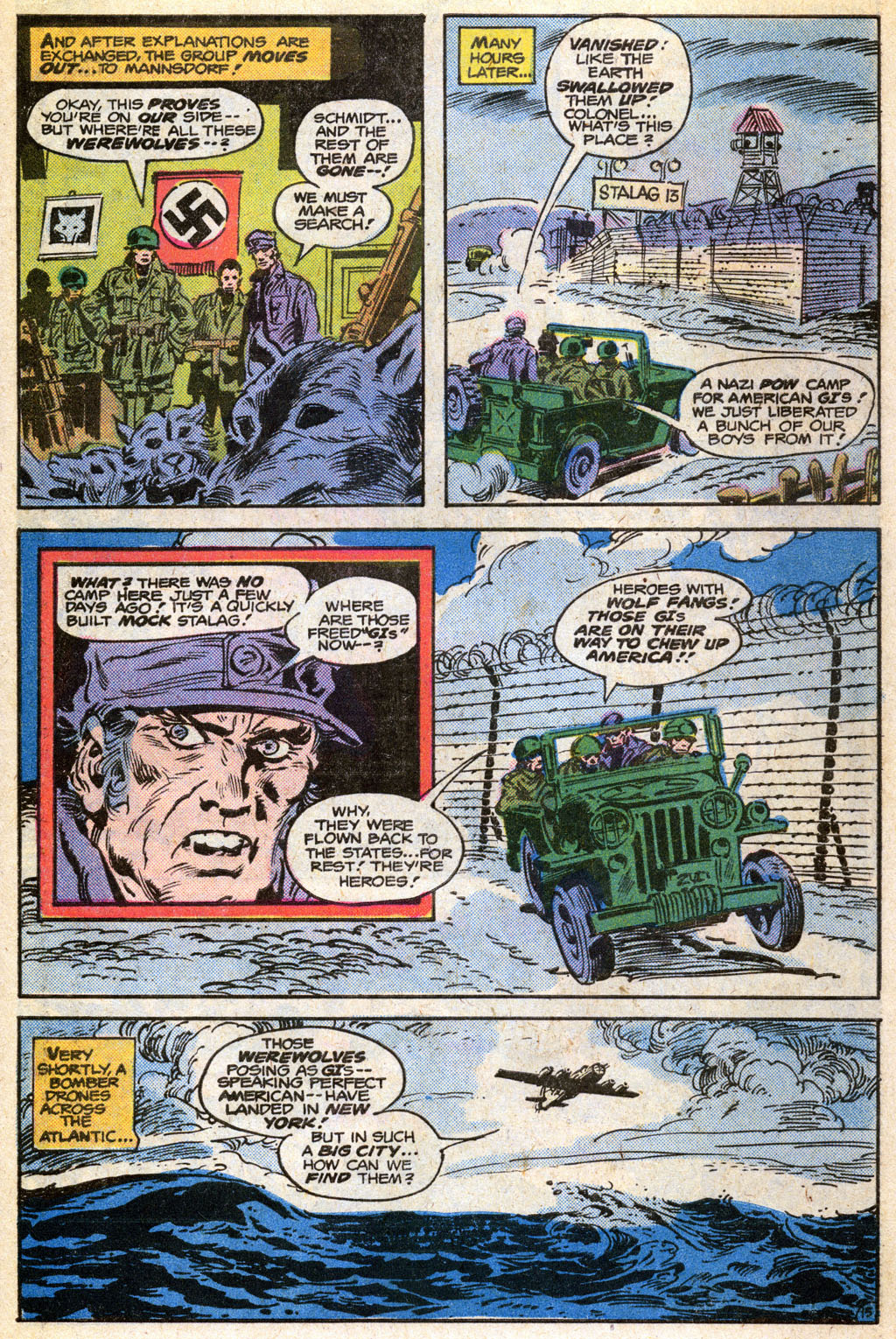 Read online Unknown Soldier (1977) comic -  Issue #212 - 17