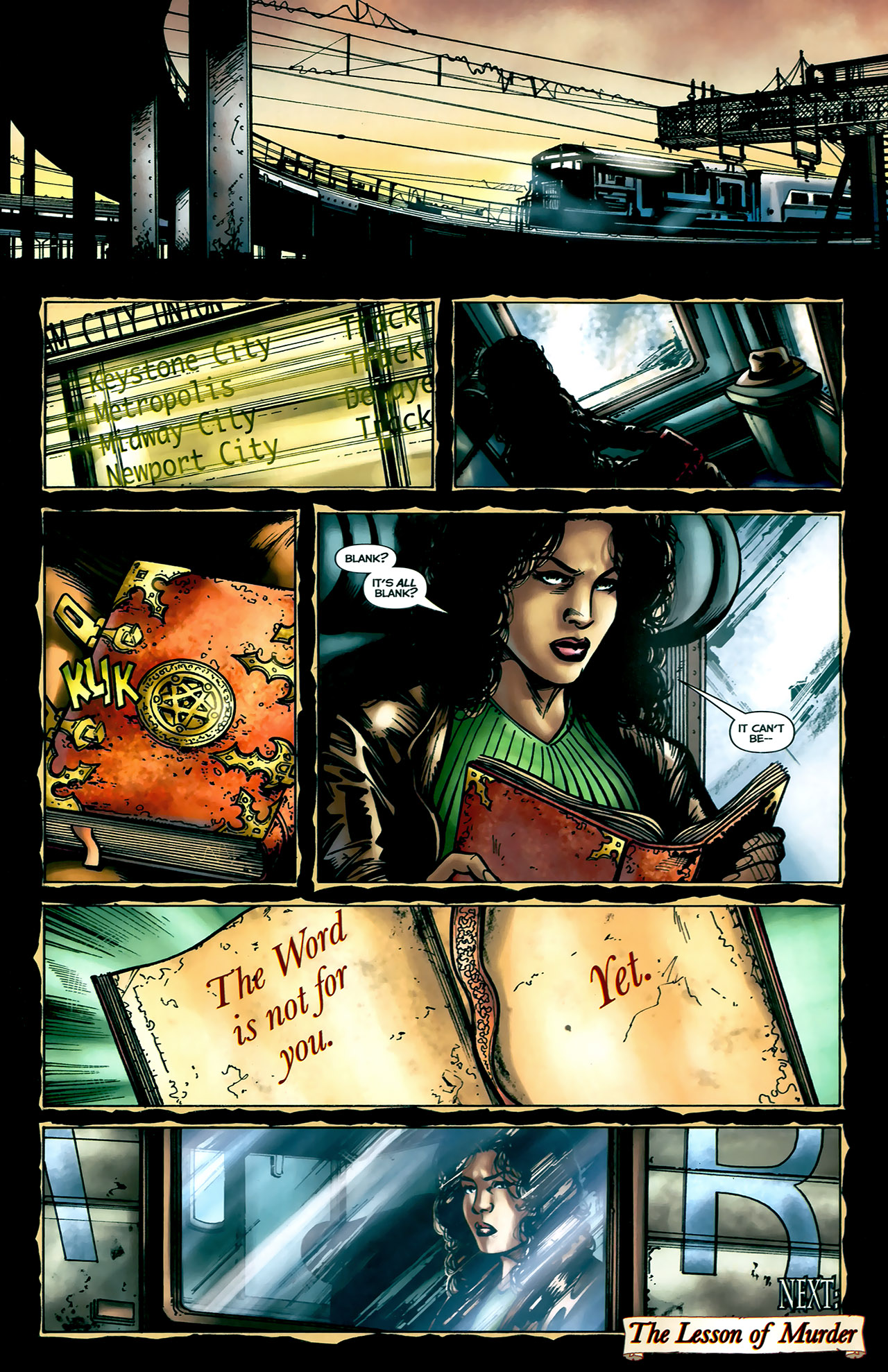 Read online Crime Bible: The Five Lessons of Blood comic -  Issue #3 - 22