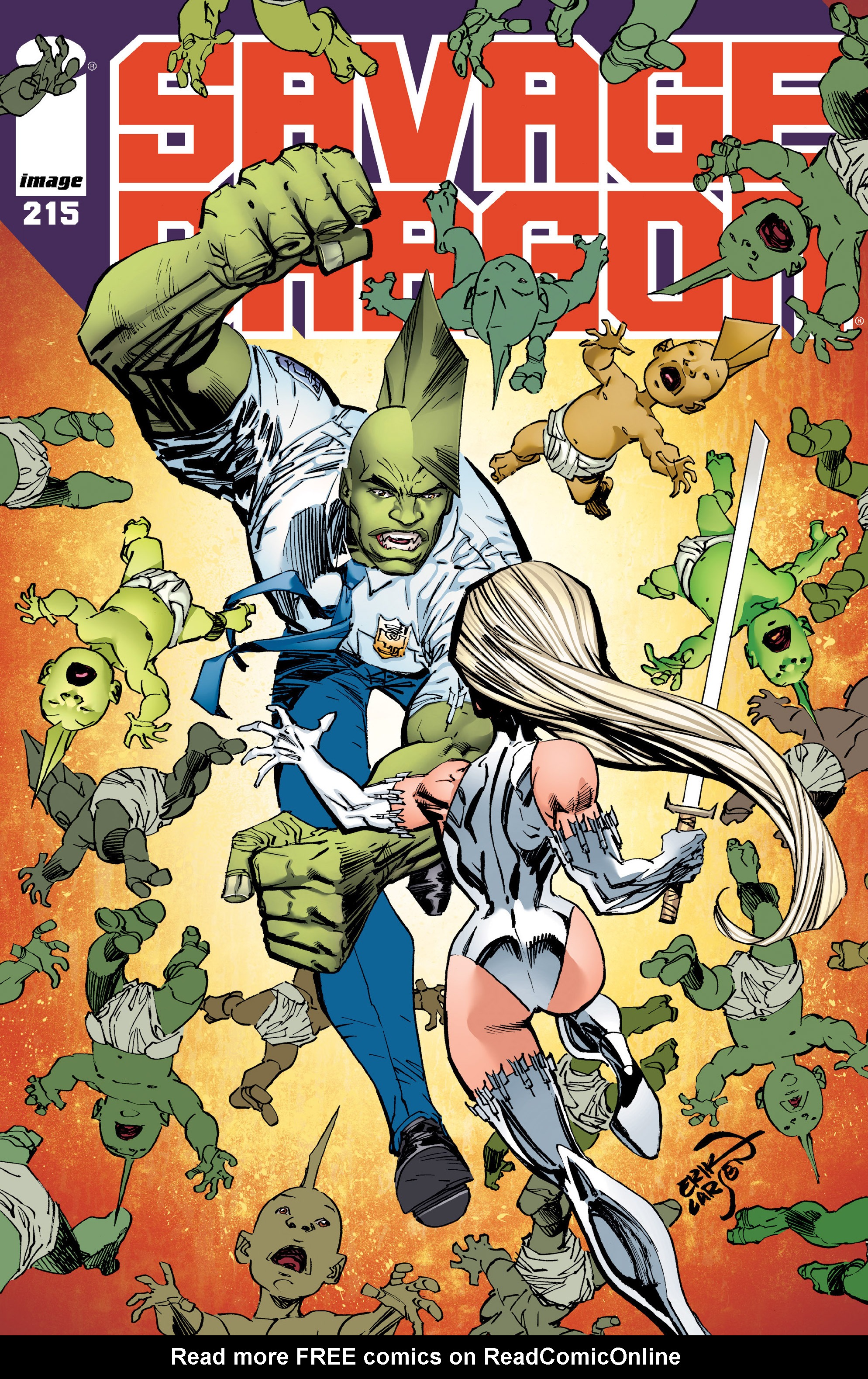 The Savage Dragon (1993) issue 215 - Page 1