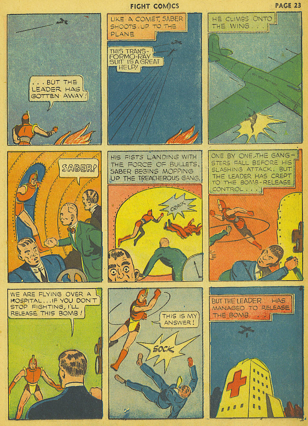 Read online Fight Comics comic -  Issue #6 - 25