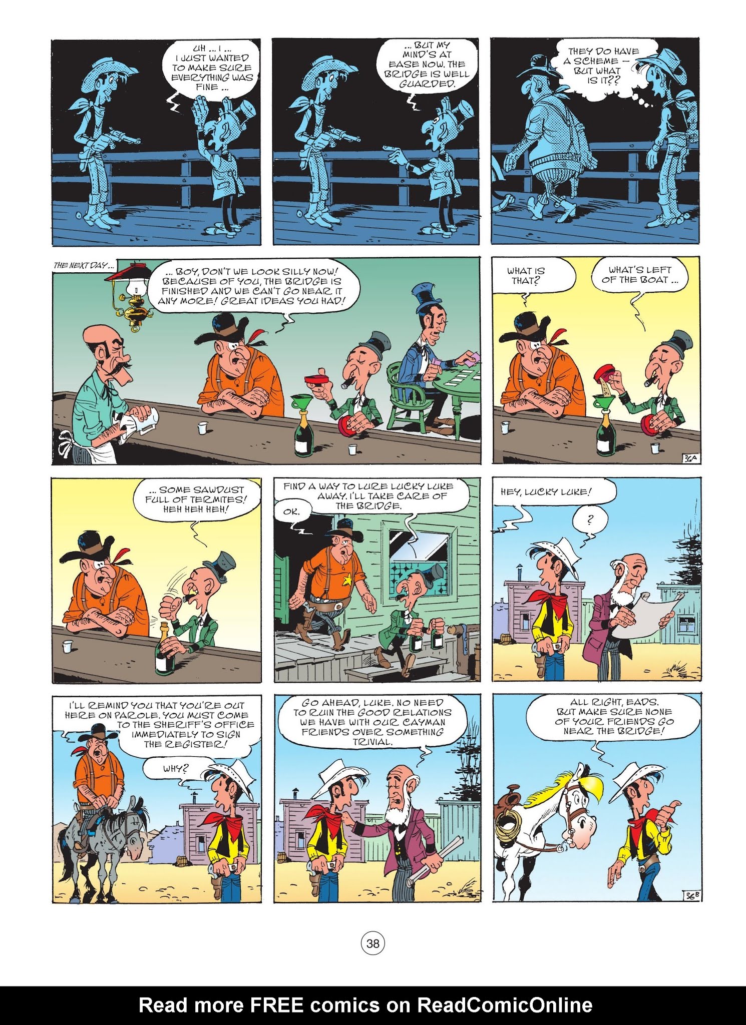 Read online A Lucky Luke Adventure comic -  Issue #68 - 39