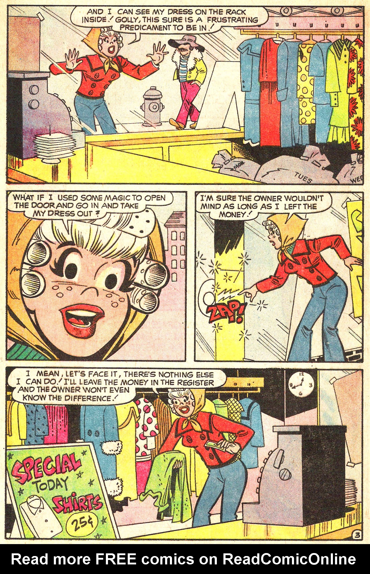 Read online Sabrina The Teenage Witch (1971) comic -  Issue #6 - 16