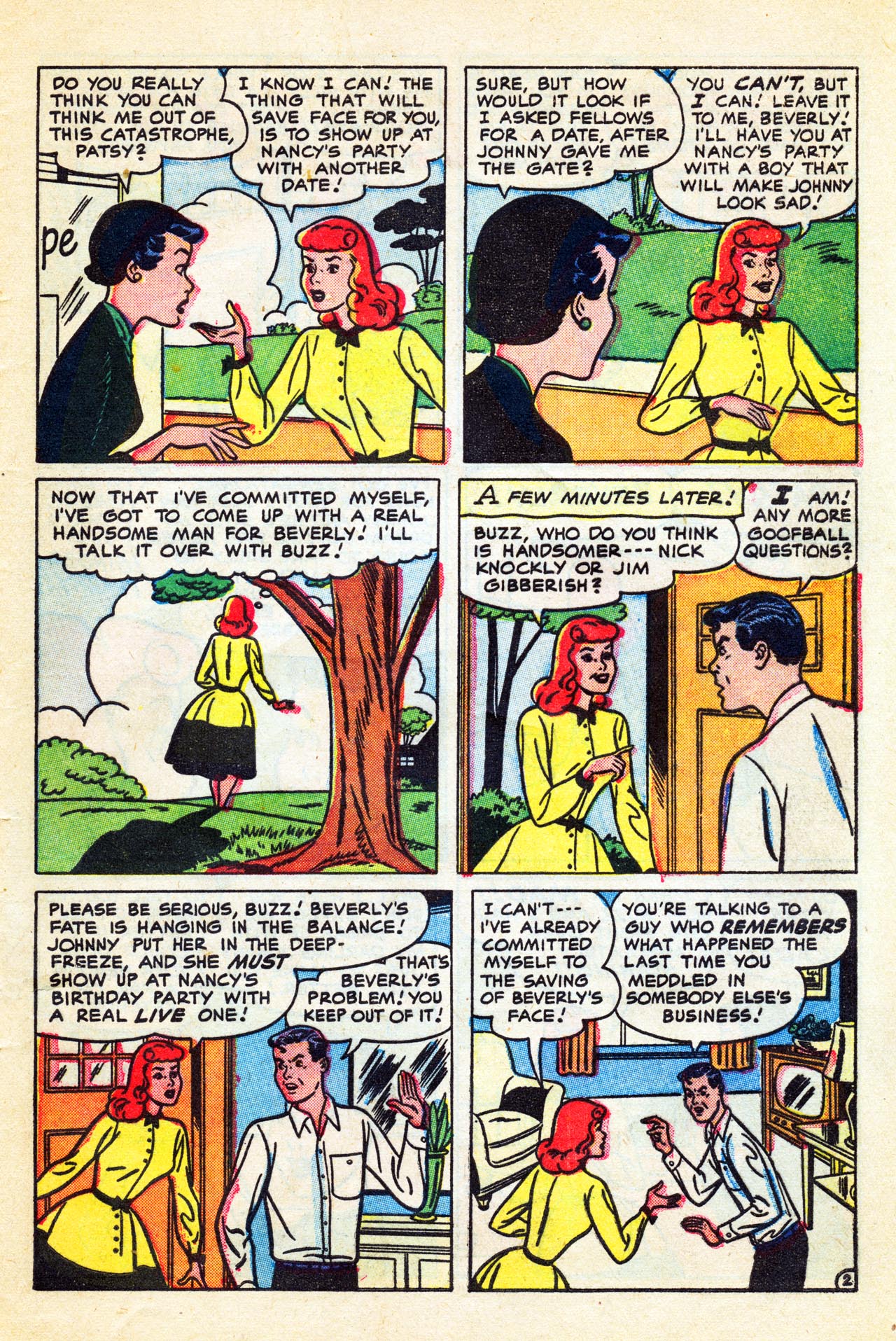 Read online Patsy and her Pals comic -  Issue #19 - 29