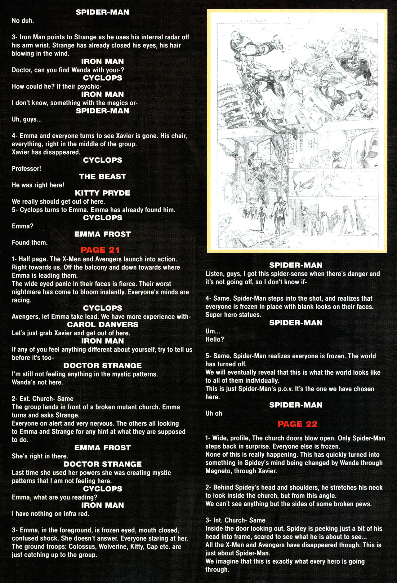 Read online House of M (2005) comic -  Issue #1 - 35