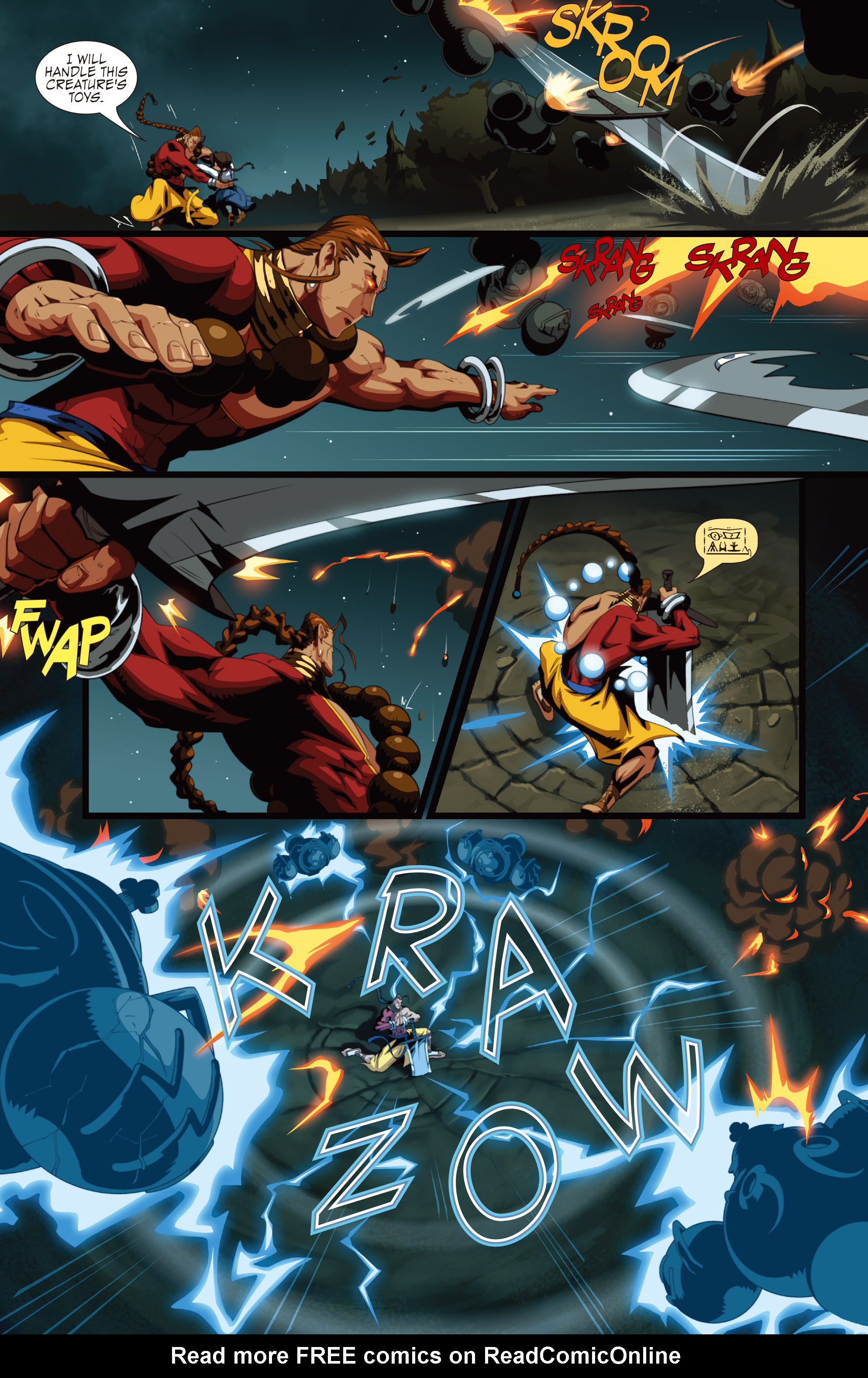 Read online Darkstalkers: The Night Warriors comic -  Issue #3 - 13