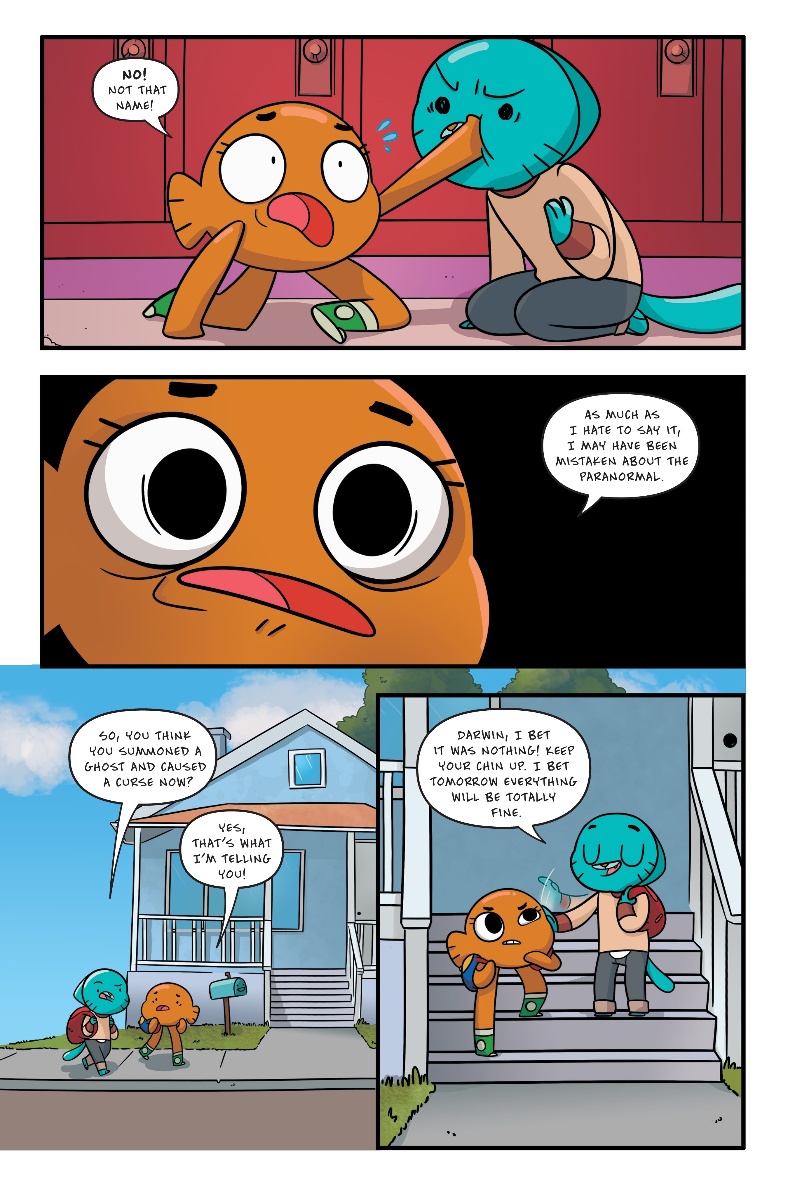 Read online The Amazing World of Gumball: Midsummer Nightmare comic -  Issue # TPB - 37