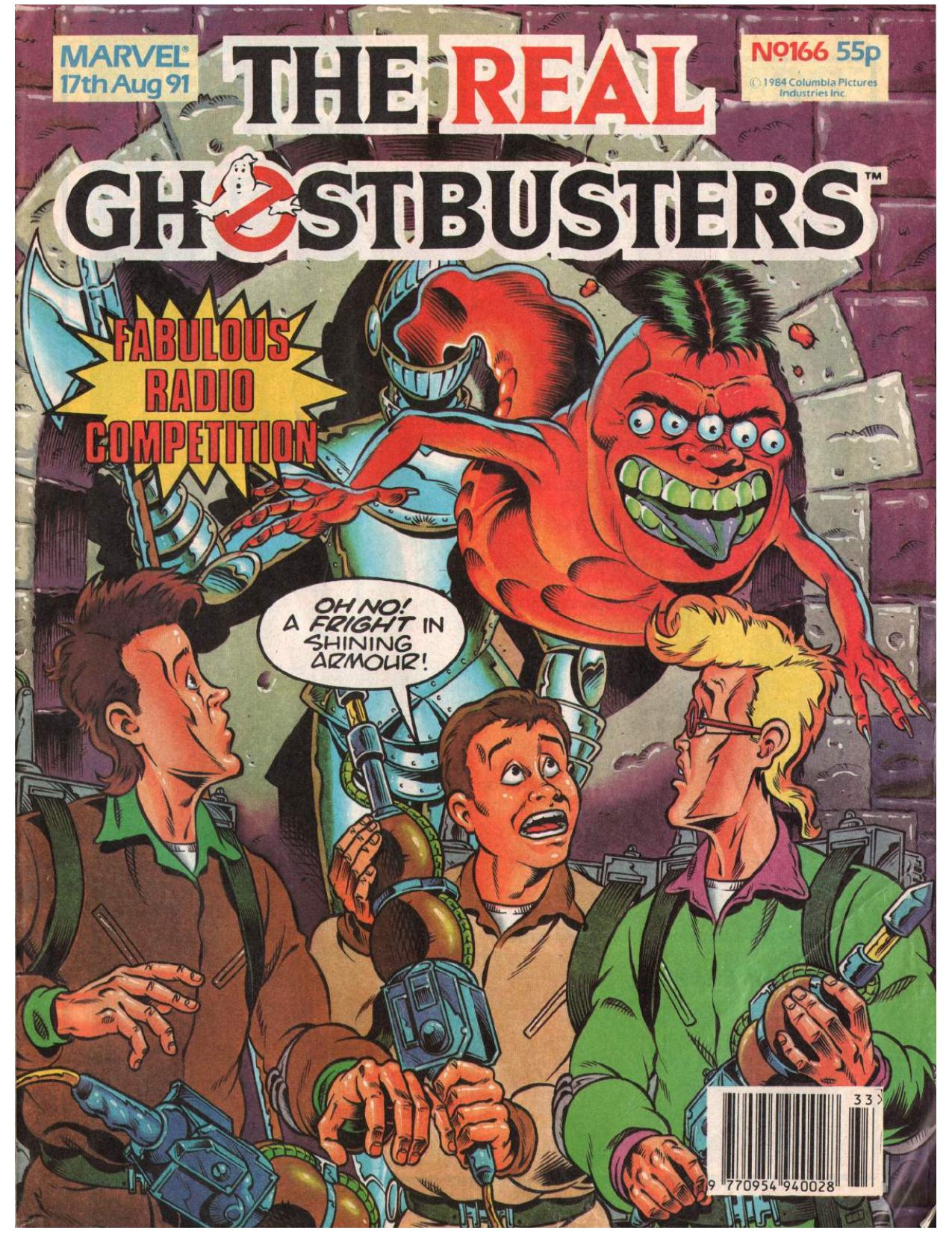 Read online The Real Ghostbusters comic -  Issue #166 - 1