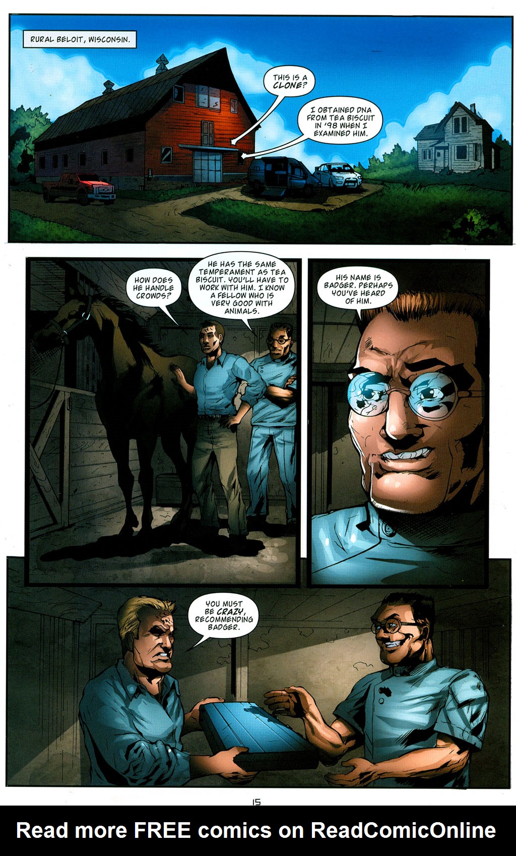 Read online Badger Saves the World comic -  Issue #3 - 17
