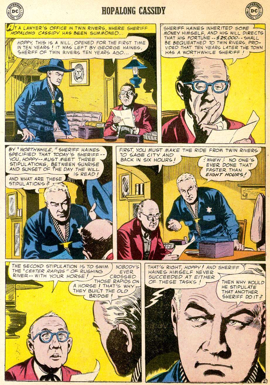 Read online Hopalong Cassidy comic -  Issue #118 - 15