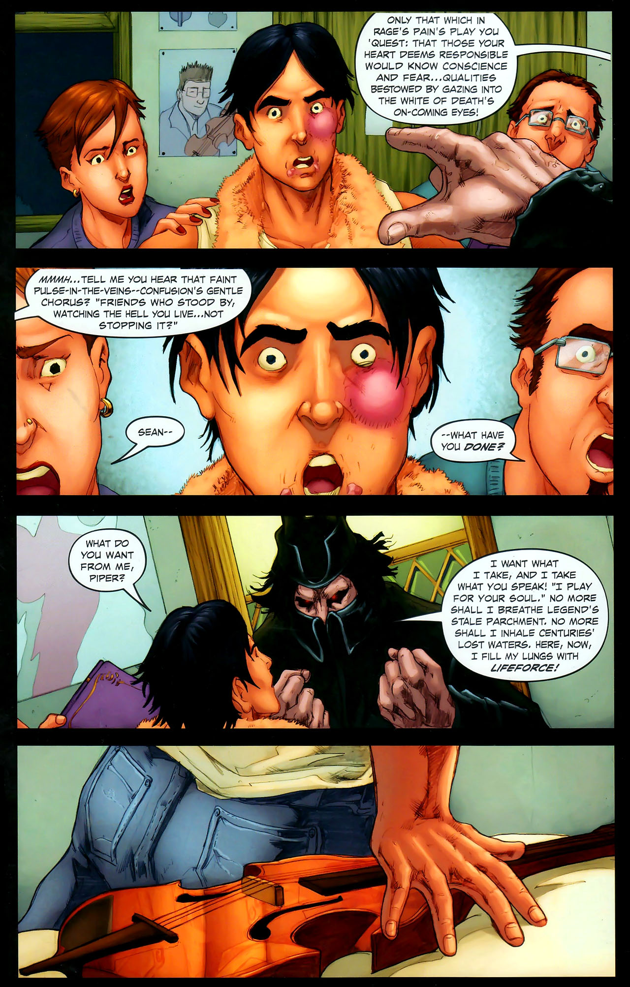 Read online Grimm Fairy Tales: The Piper comic -  Issue #3 - 5