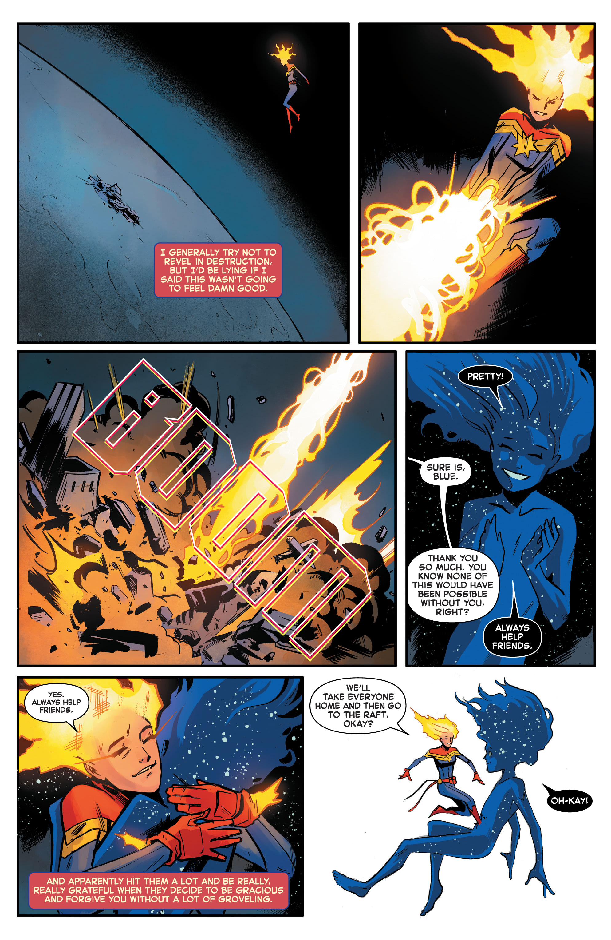 Read online Captain Marvel (2019) comic -  Issue #16 - 22