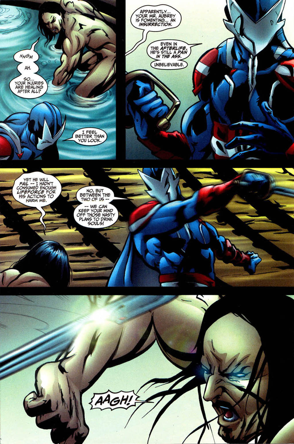 Read online Citizen V and the V-Battalion: The Everlasting comic -  Issue #4 - 16