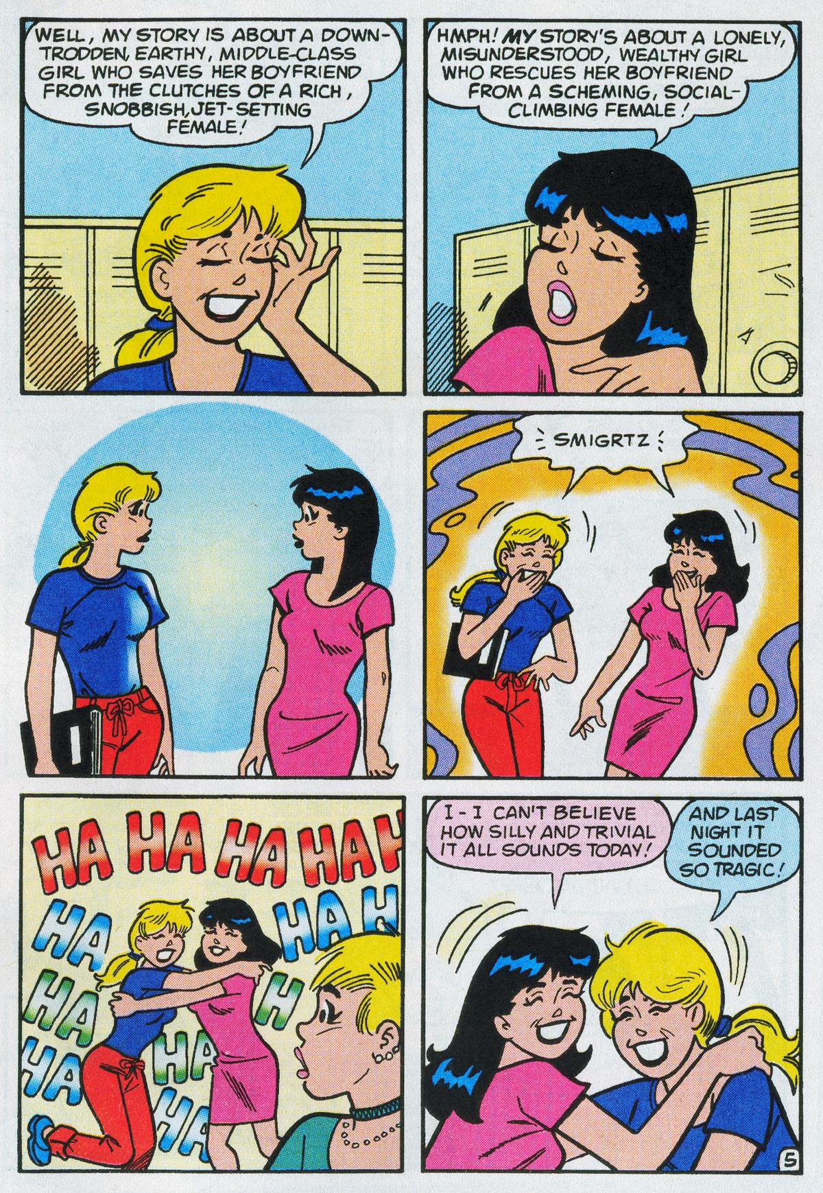 Read online Betty and Veronica Digest Magazine comic -  Issue #157 - 58