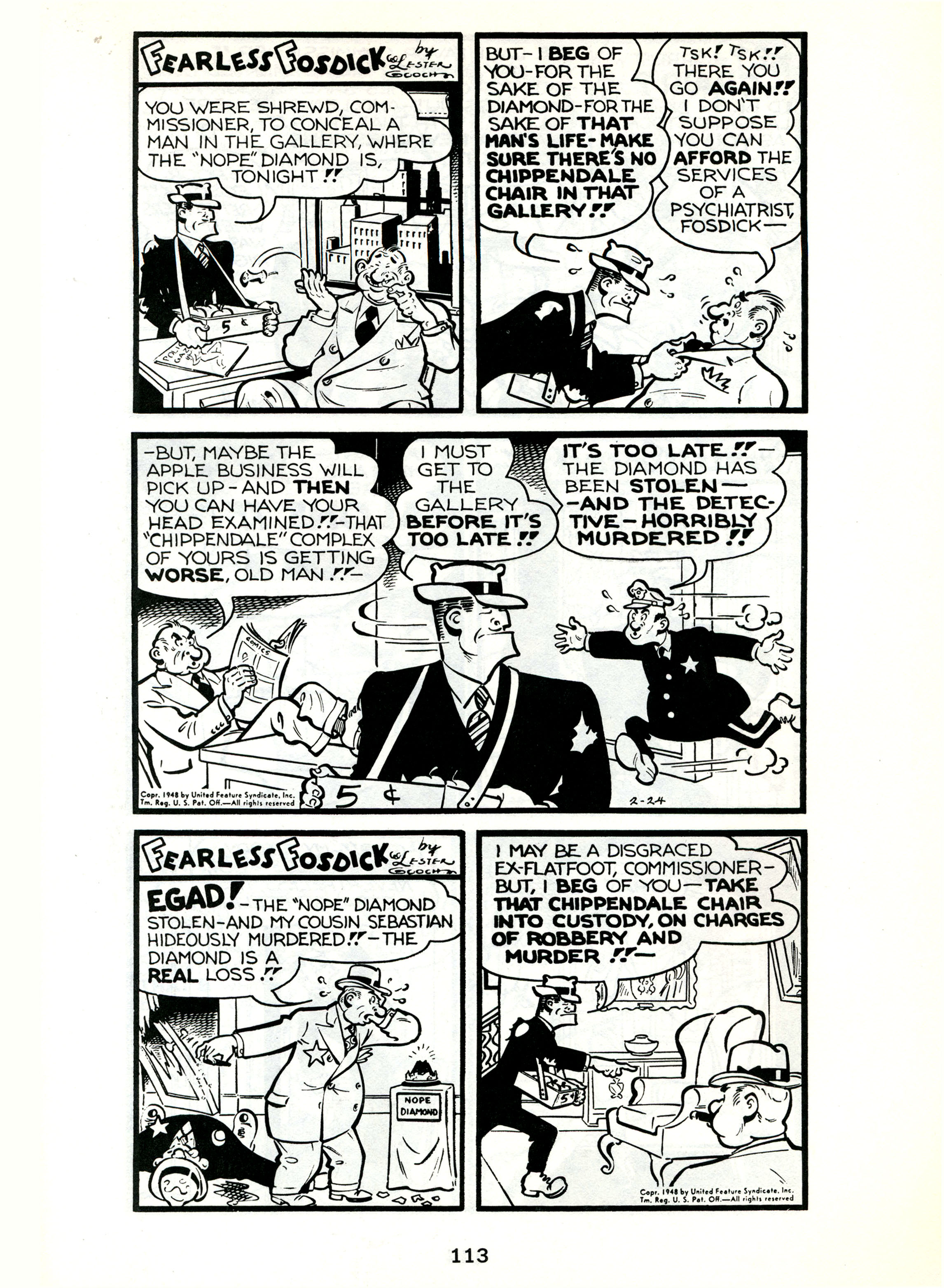 Read online Fearless Fosdick comic -  Issue # TPB - 114