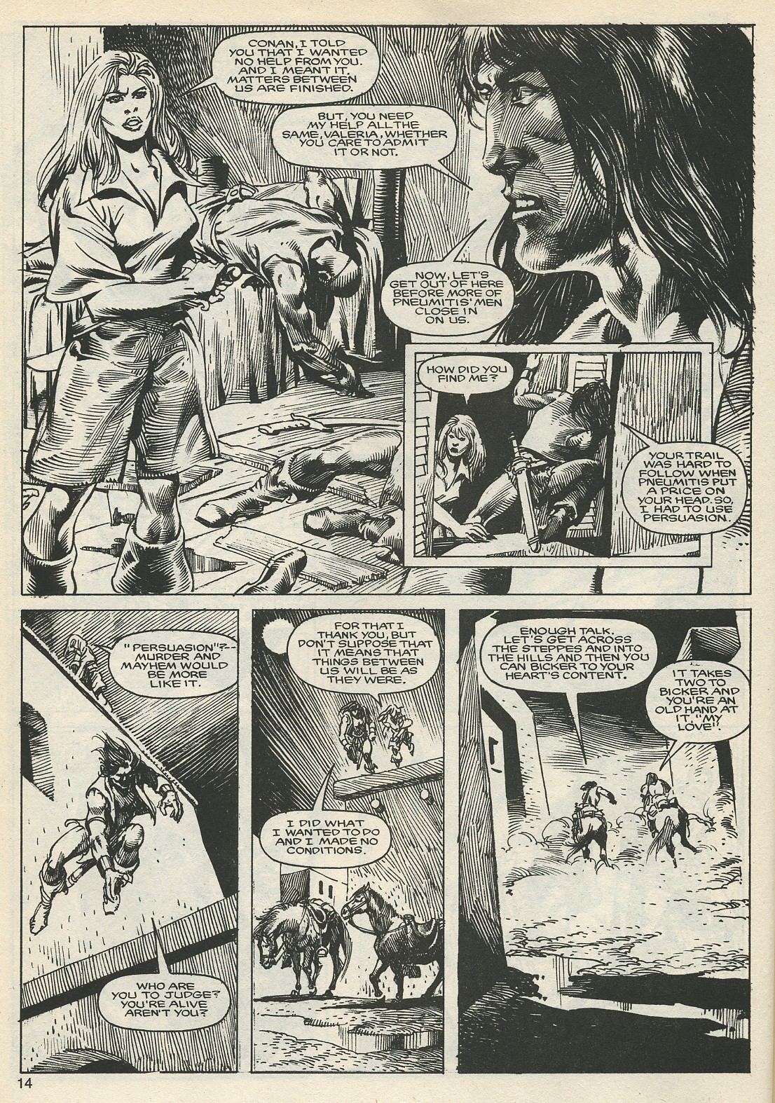 Read online The Savage Sword Of Conan comic -  Issue #127 - 14
