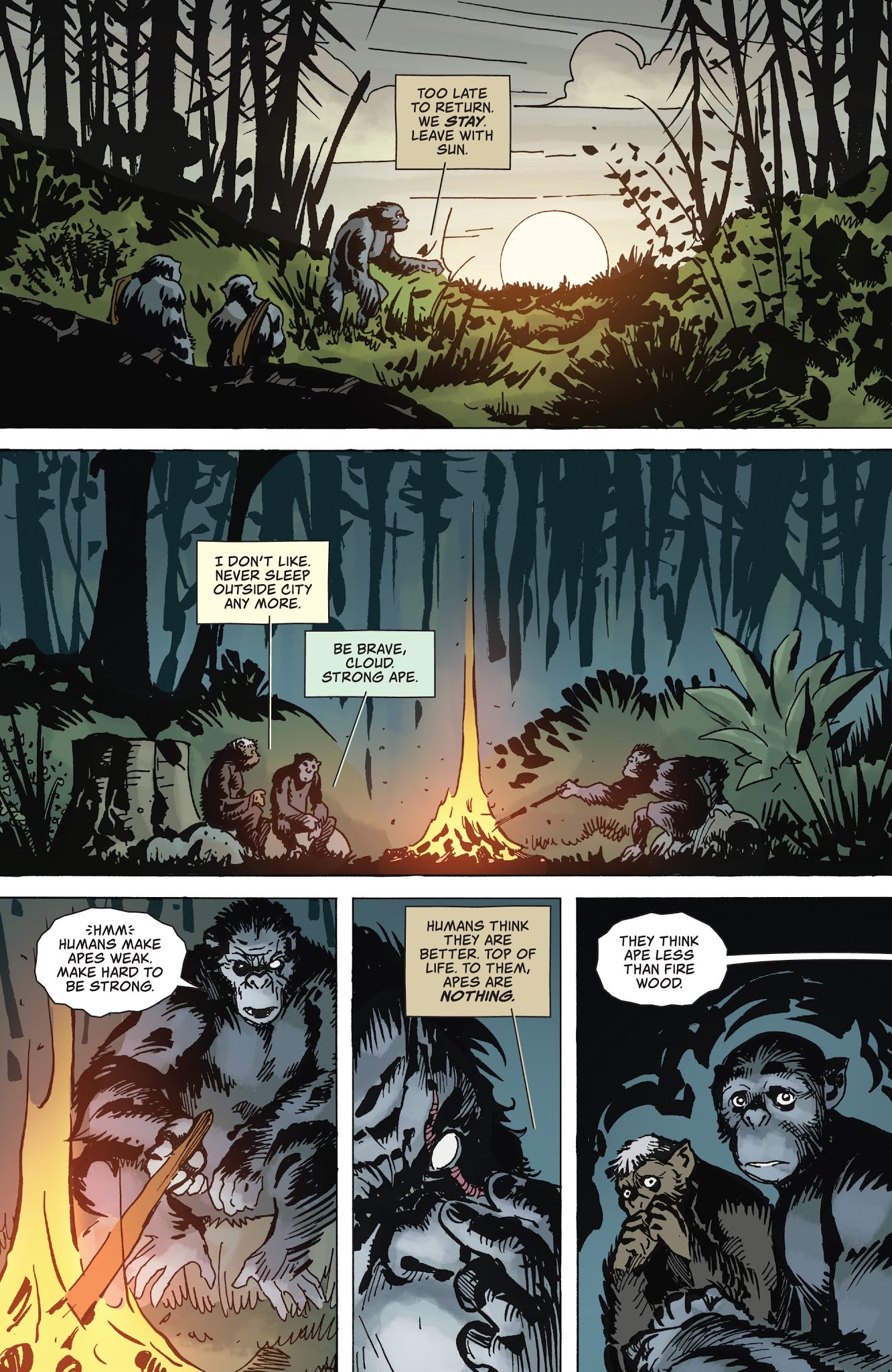 Read online Planet of the Apes: The Simian Age comic -  Issue # Full - 30