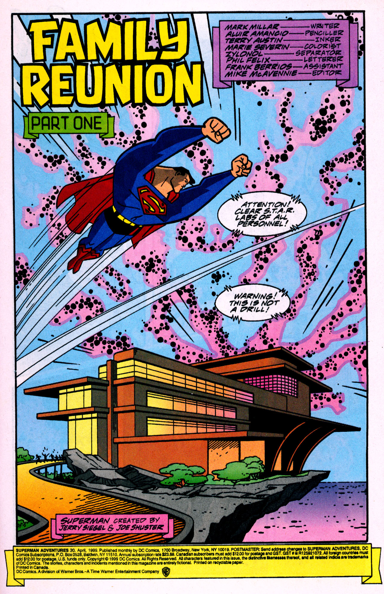 Superman Adventures Issue #30 #33 - English 2