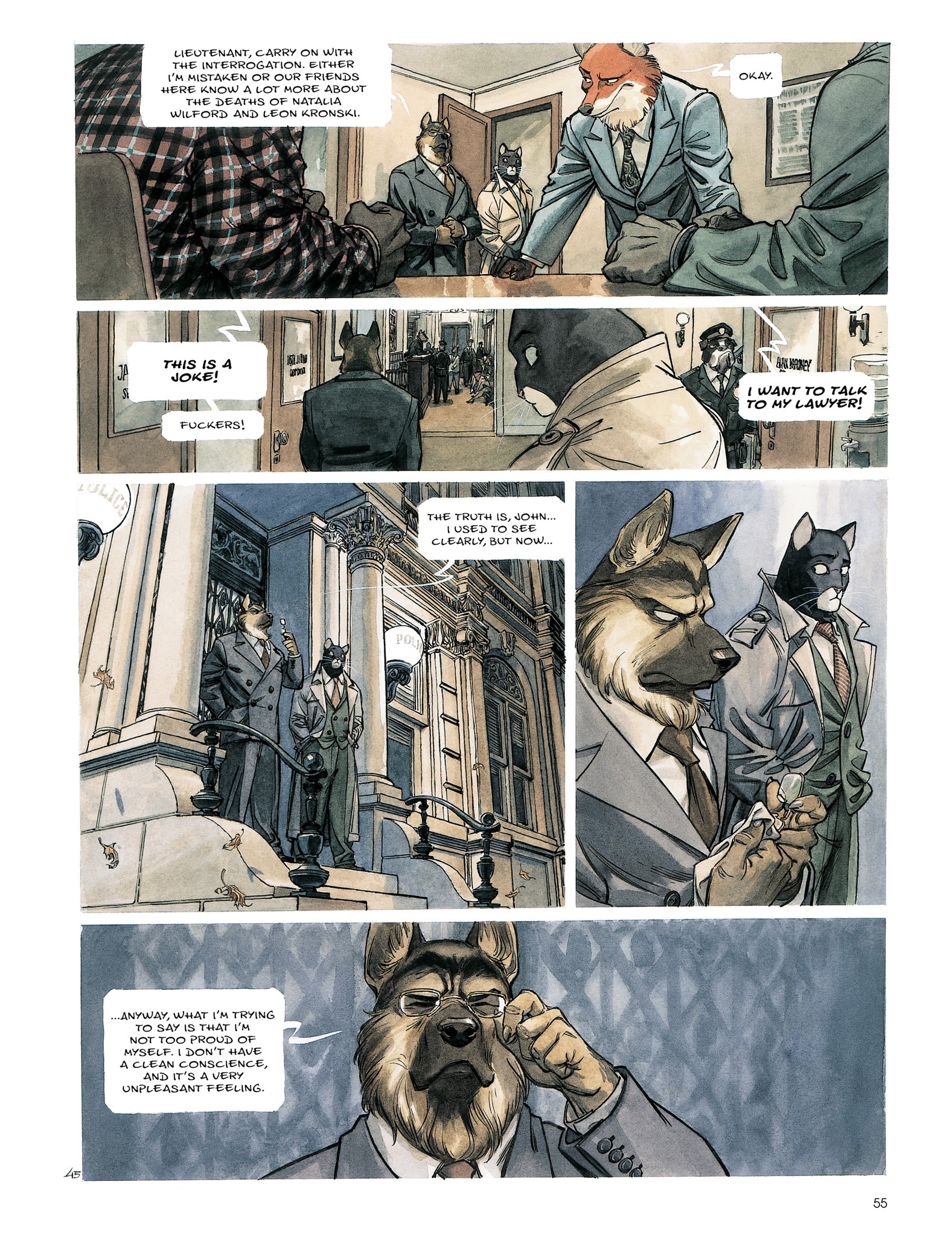 Read online Blacksad: The Collected Stories comic -  Issue # TPB (Part 1) - 57
