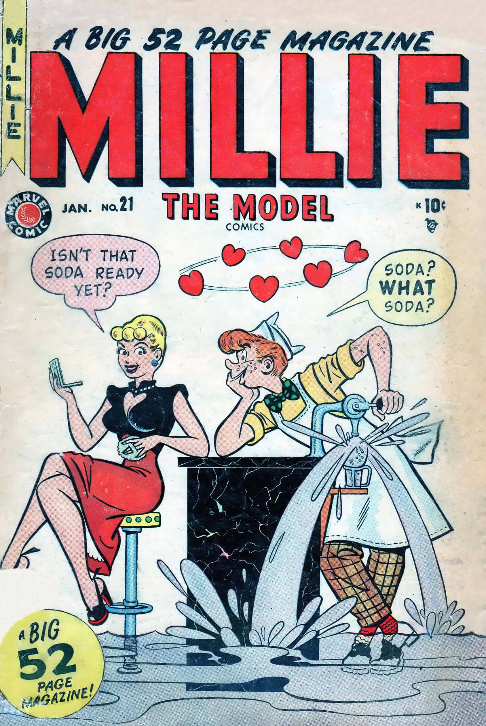 Read online Millie the Model comic -  Issue #21 - 1